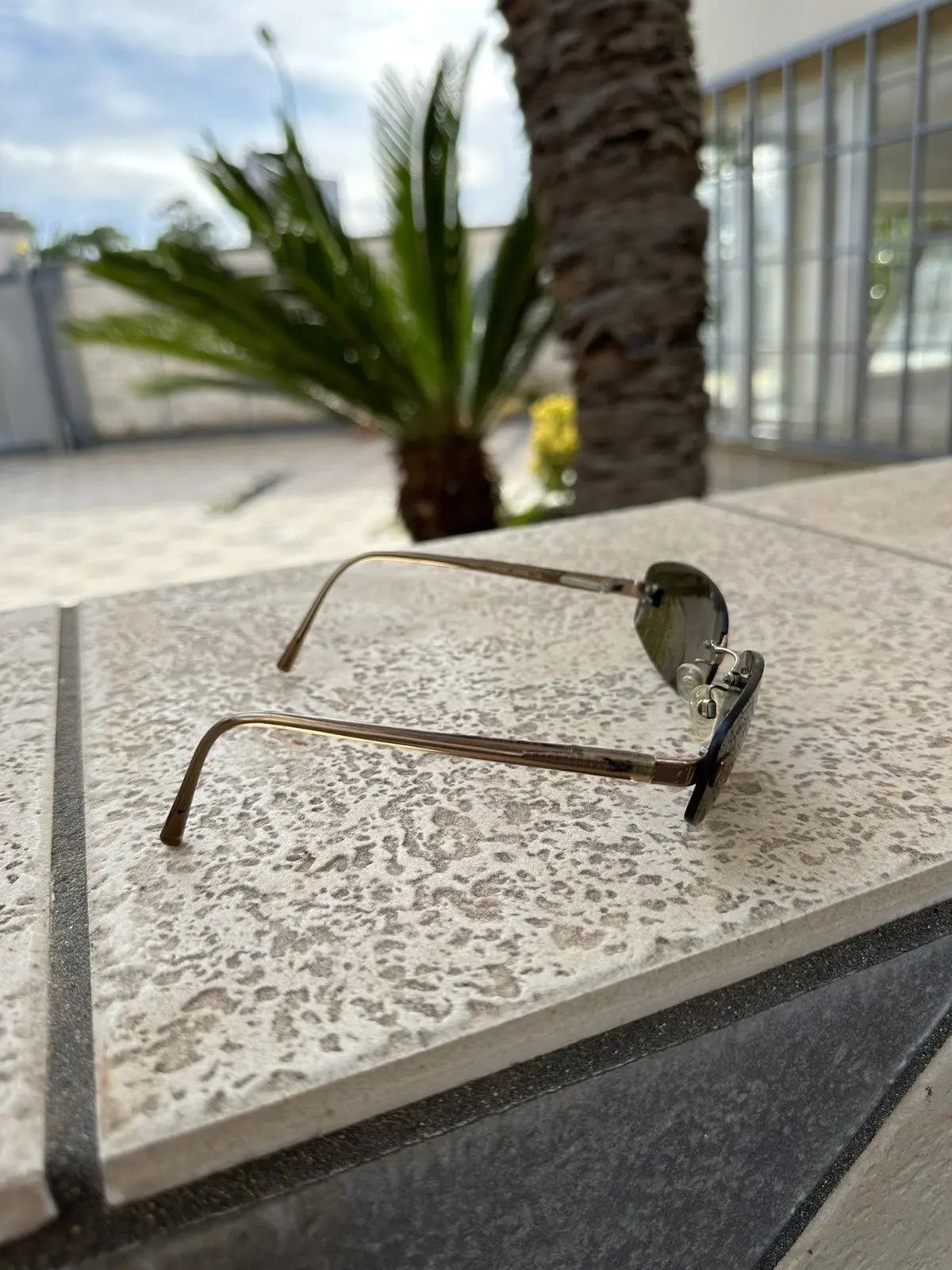 Chanel × Vintage CHANEL SUNGLASSES 4067 LOGO ICONIC 4017 Mask Vintage Size ONE SIZE - 3 Thumbnail