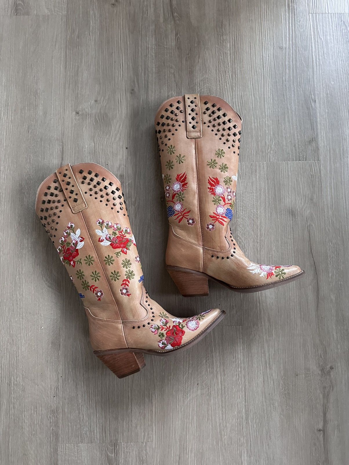 Dingo1969 × Vintage dingo poppy leather western boot Size US 6 / IT 36 - 1 Thumbnail