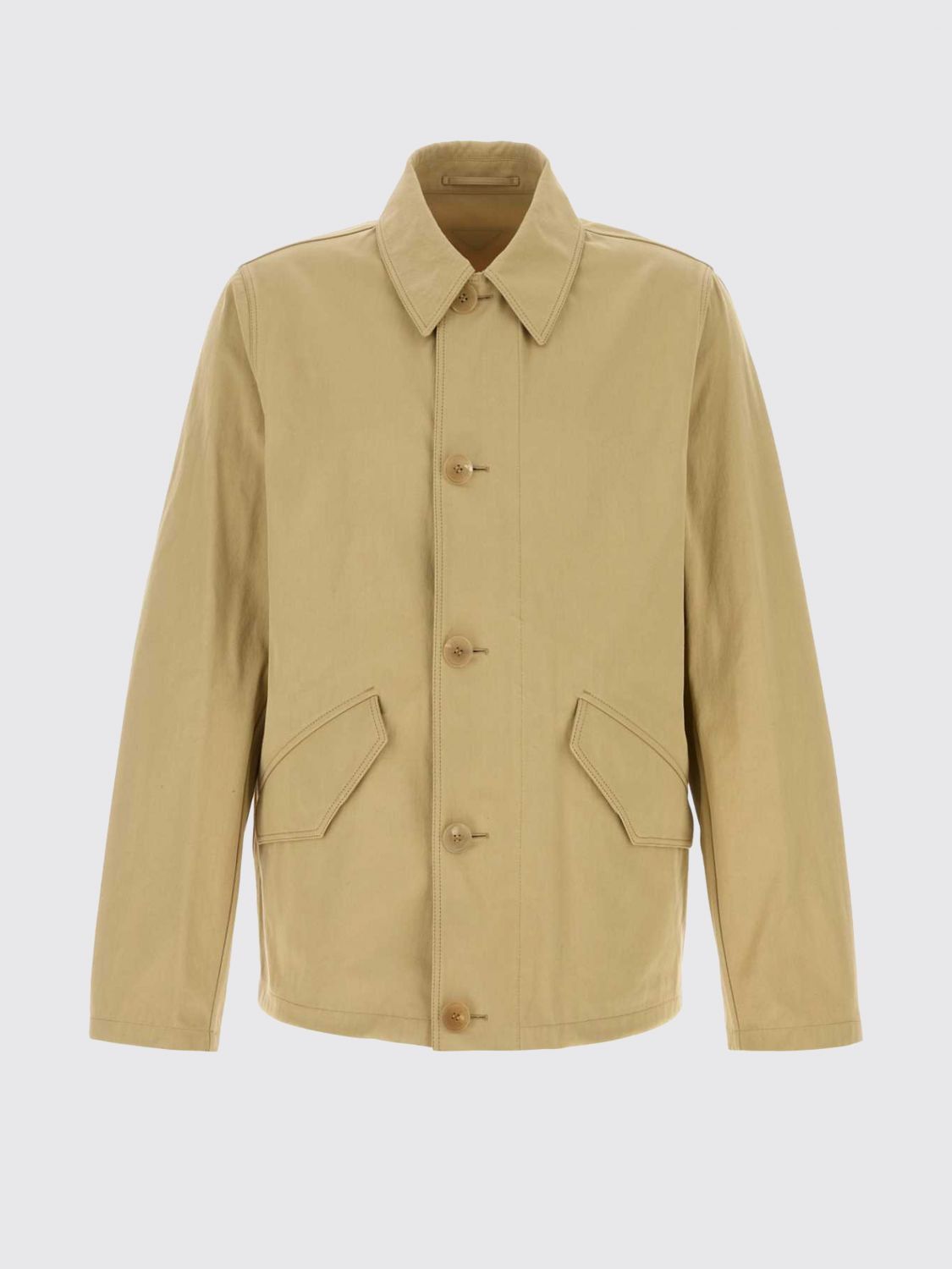 Prada Prada Jacket Men Kaki Size US L / EU 52-54 / 3 - 1 Preview