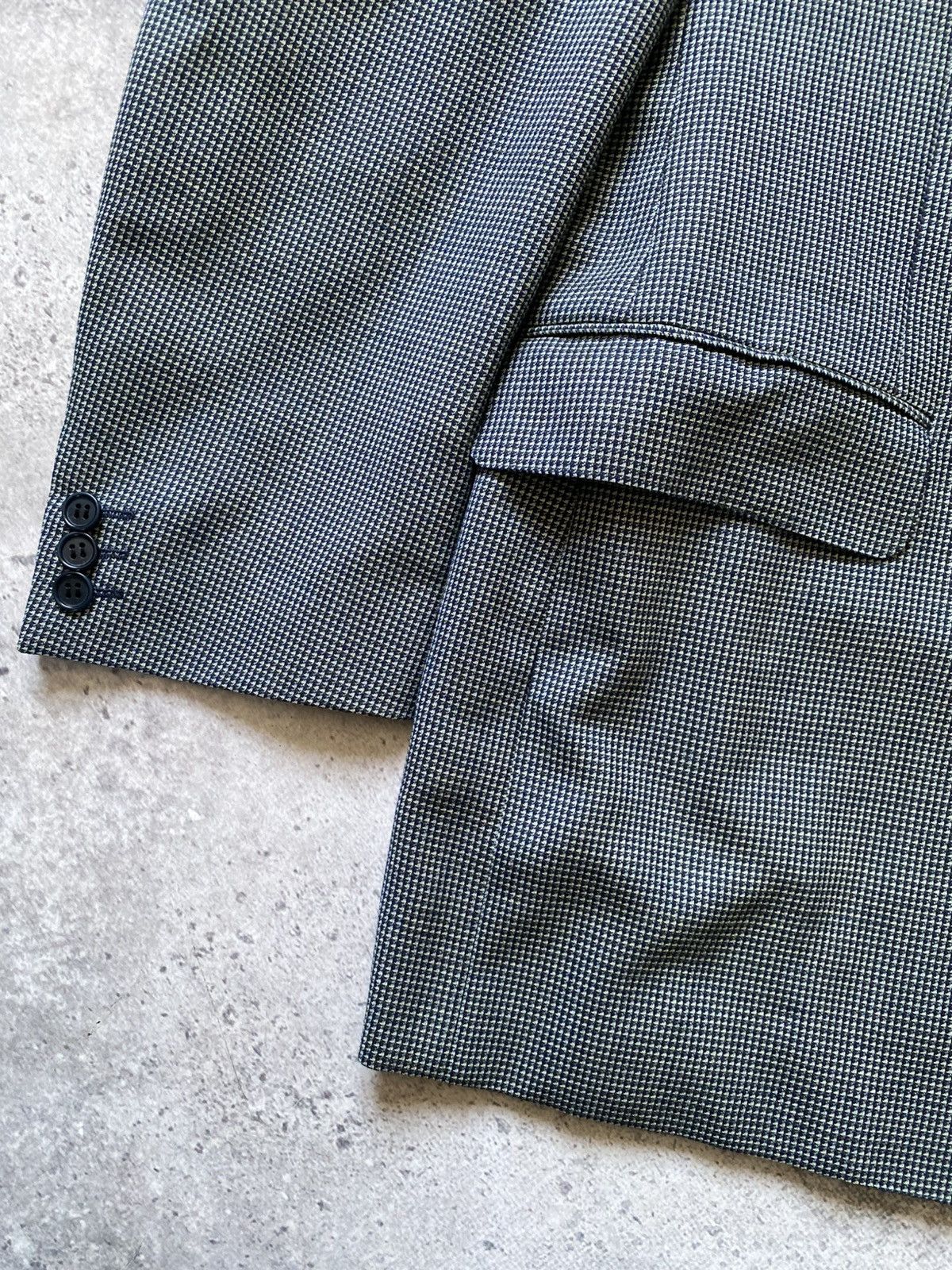 Canali Canali Blazer Jacket Men’s Size IT 52 R Italy Wool Cupro Size 52R - 4 Thumbnail