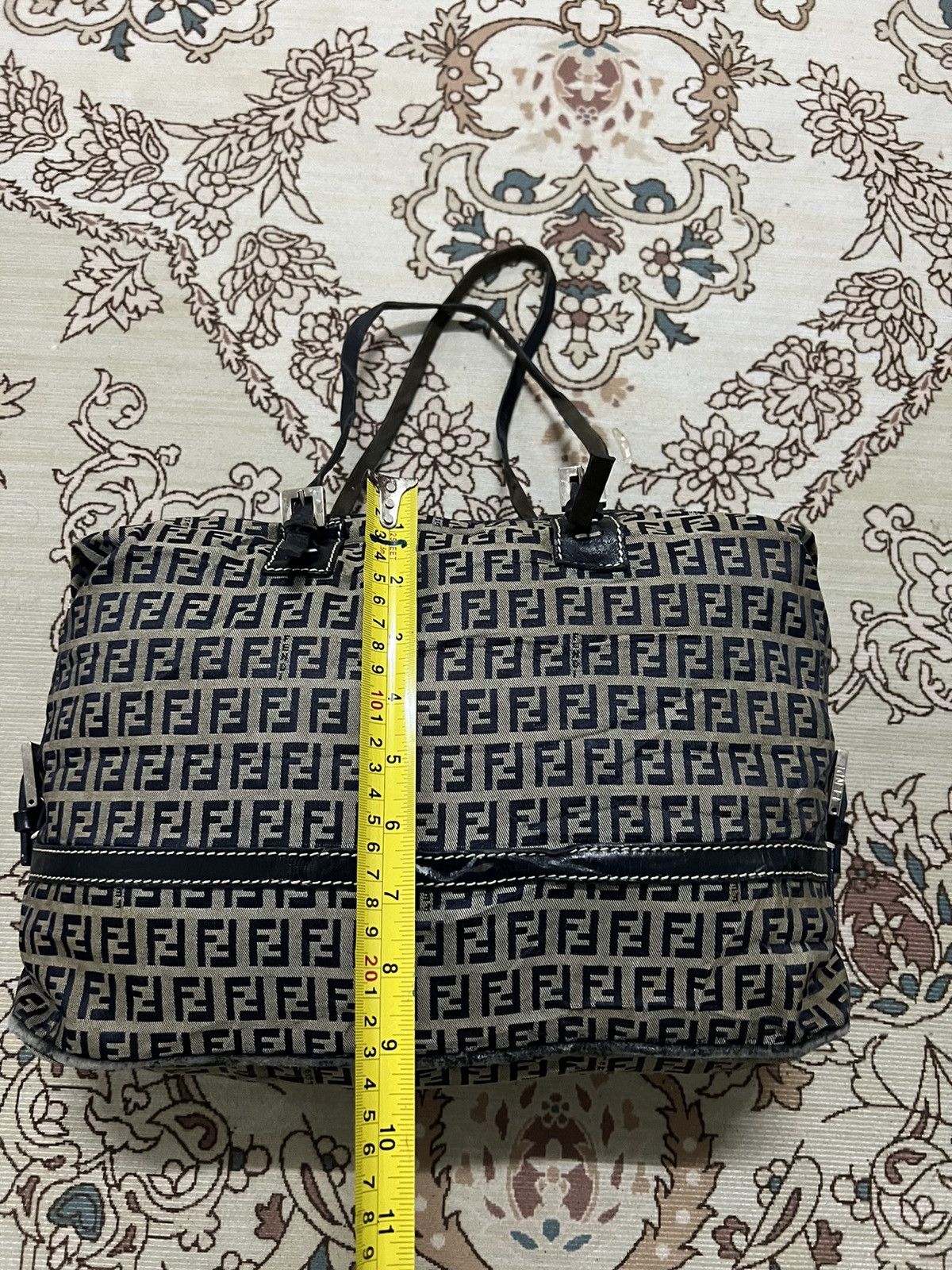 Fendi FENDI ZUCCHINO CANVAS HANDBAG Size ONE SIZE - 11 Thumbnail