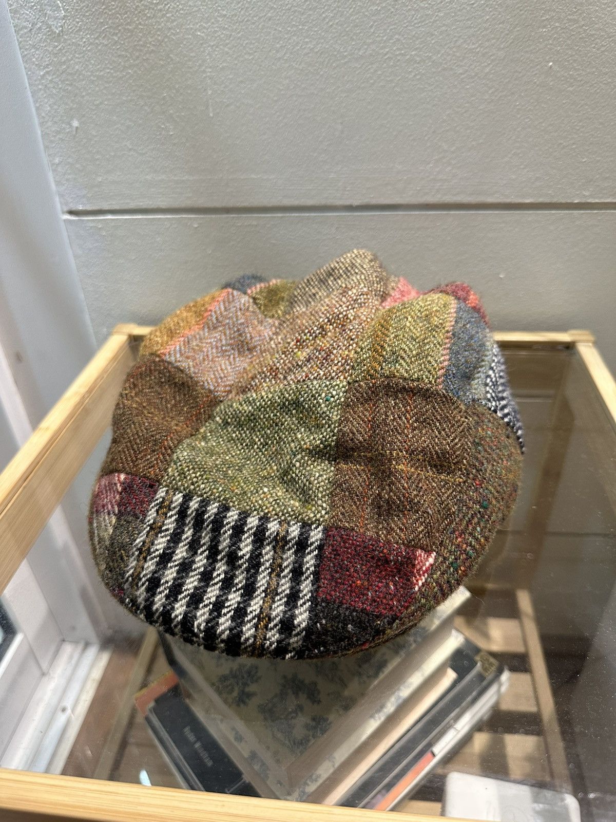 J.Crew J.Crew x John Hanly&Co Patchwork Newsboy Wool Tweed Hats Size ONE SIZE - 1 Thumbnail