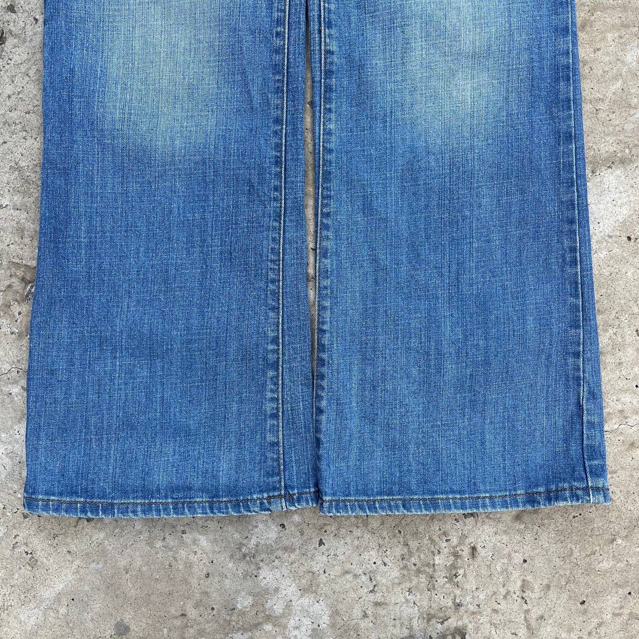 GIA BORGHINI Vintage Japanese Style Women’s Flared Gina Benotti Jeans Size 25" / US 0 / IT 36 - 5 Thumbnail
