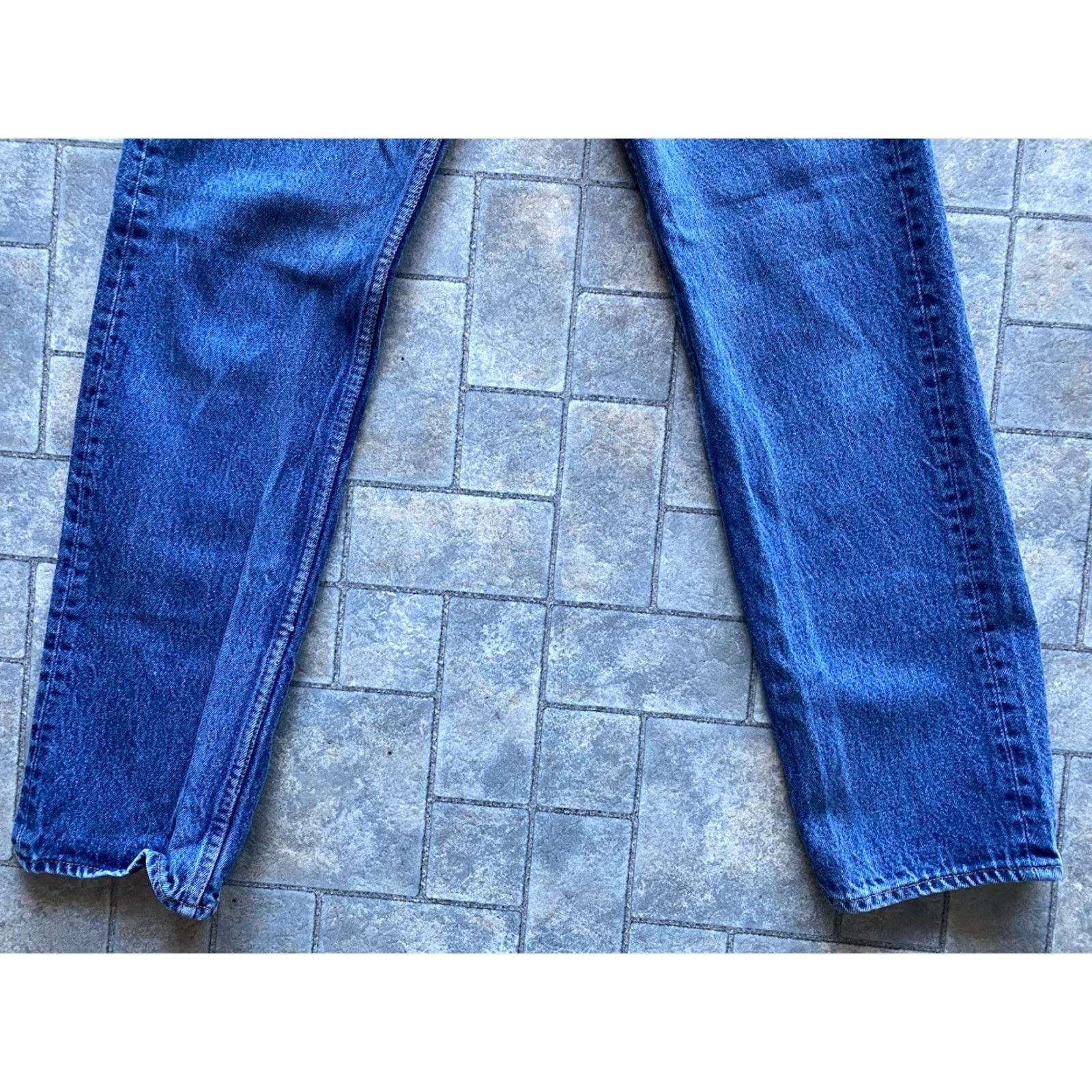 Levi's VINTAGE Levi’s 501 Jeans Blue Men’s 31x34 Flaws Wear Size US 31 - 2 Thumbnail
