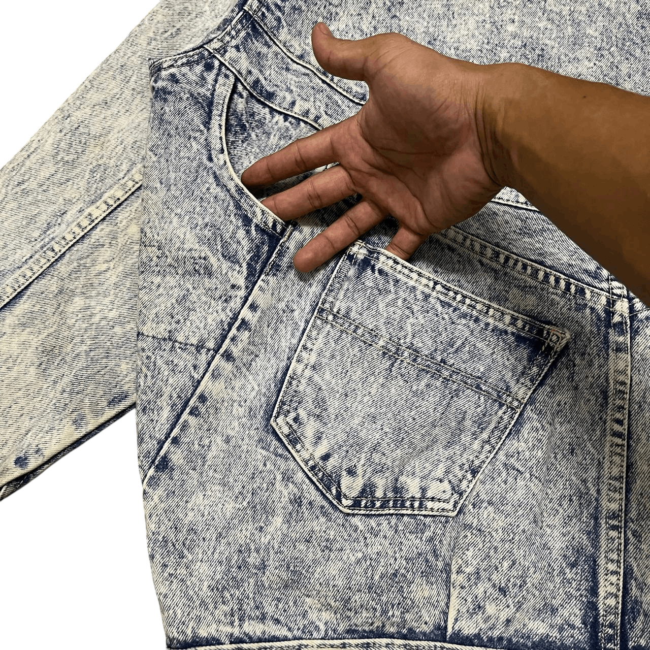 Japanese Brand Vintage Bell Scott Multi Pocket Denim Jacket Size US M / EU 48-50 / 2 - 19 Thumbnail