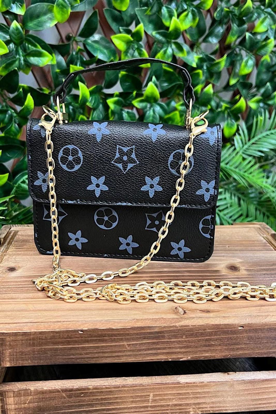 Other Black Star Printed Crossbody with Chain Size ONE SIZE - 8 Thumbnail