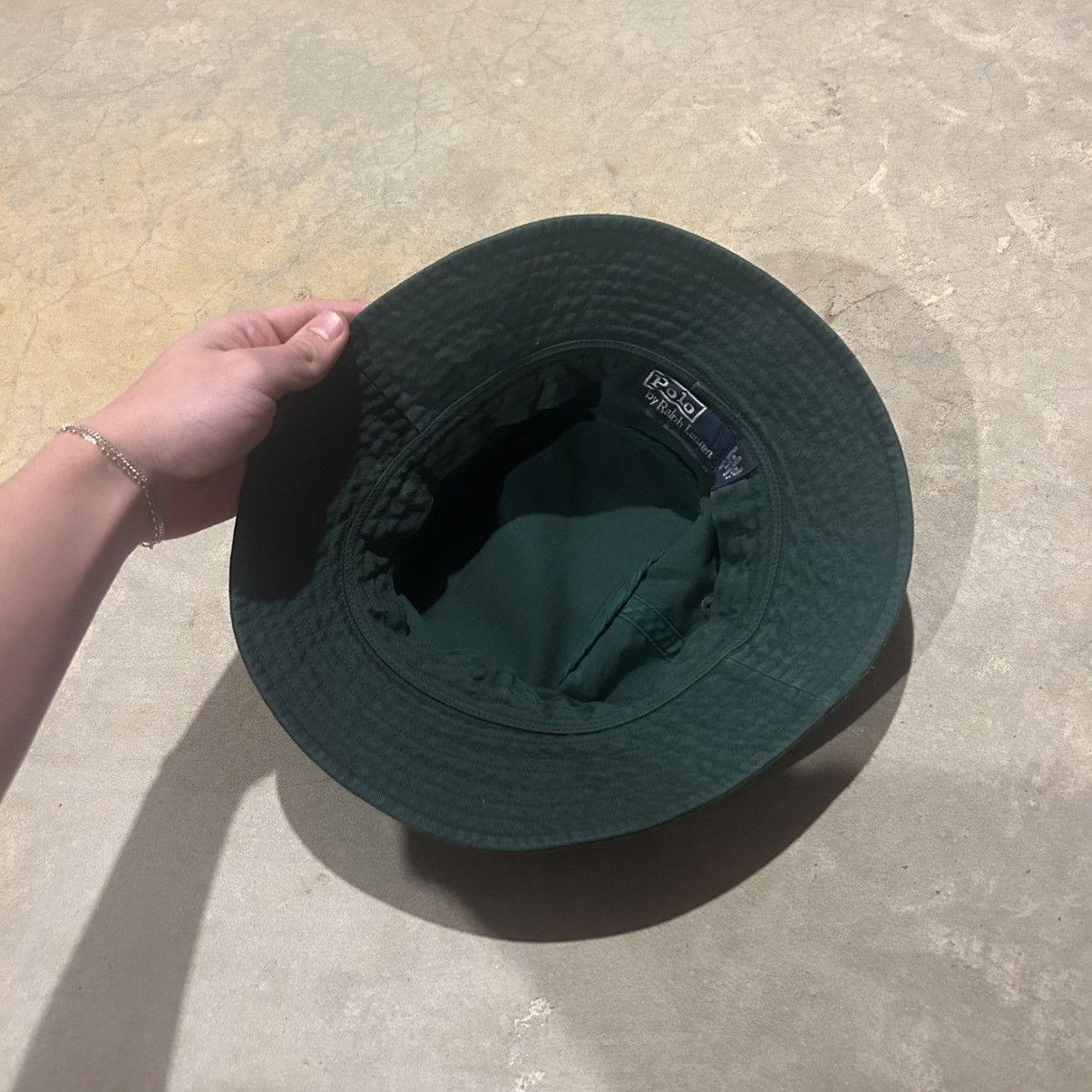Polo Ralph Lauren × Vintage Vintage 1990s Polo Ralph Lauren Pony Embroidered Bucket Hat Size ONE SIZE - 4 Thumbnail