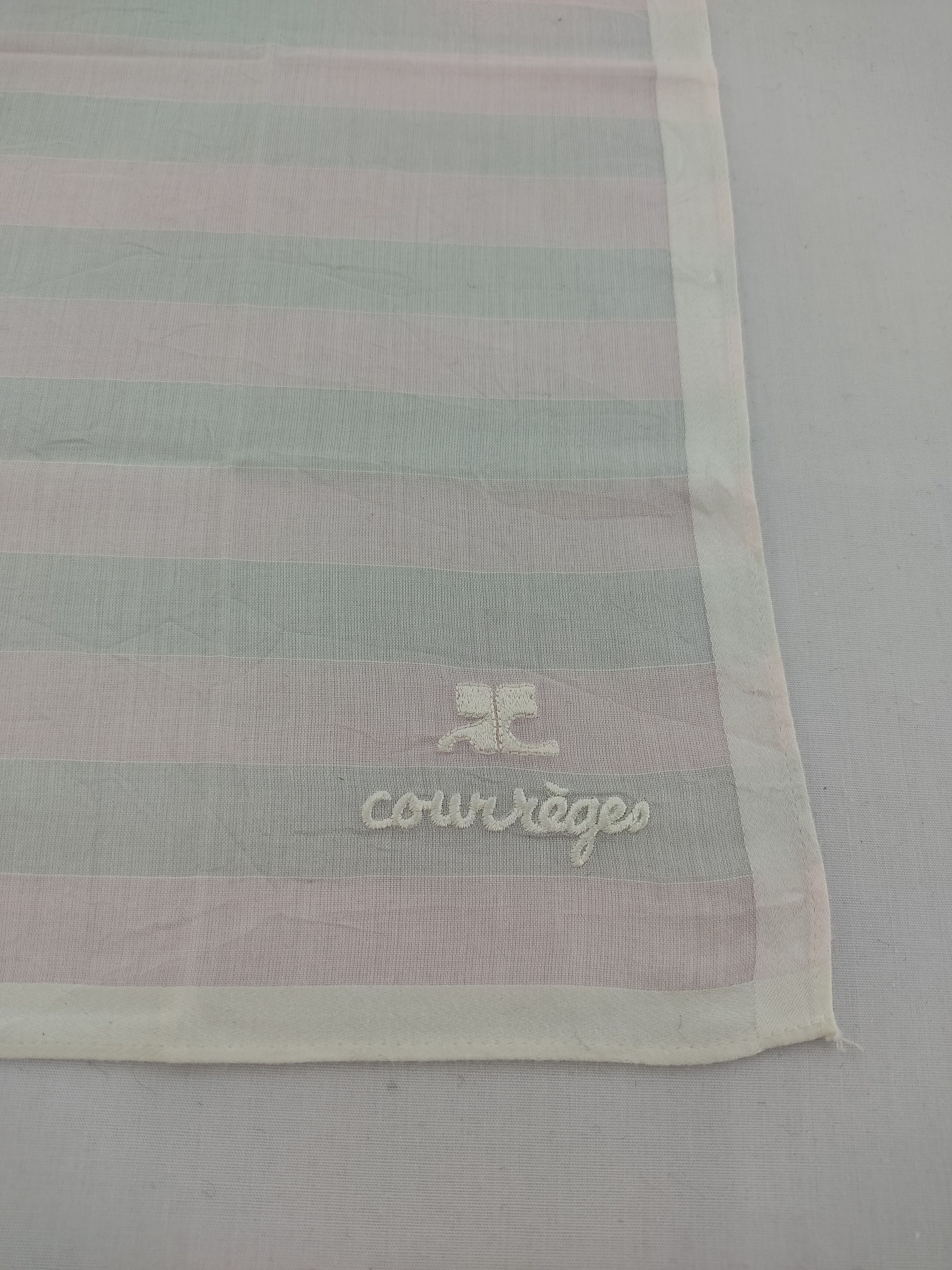 Courreges × Vintage Vintage Courreges Handkerchief / Neckwear / Bandana Size ONE SIZE - 4 Thumbnail