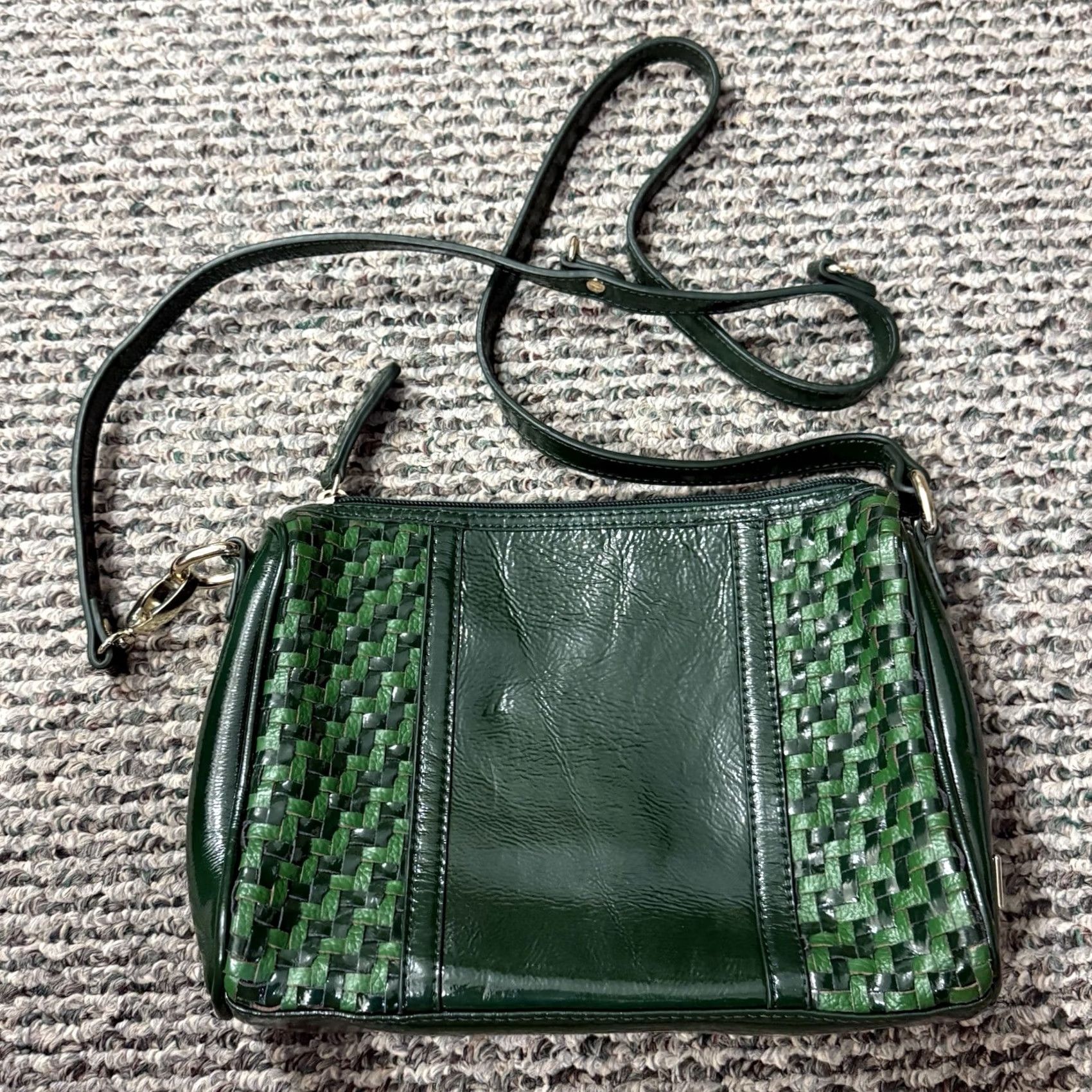 Vintage VINTAGE Sharif Satchel/Top Handle Bag Green Leather Satchel medium Women Size ONE SIZE - 7 Thumbnail