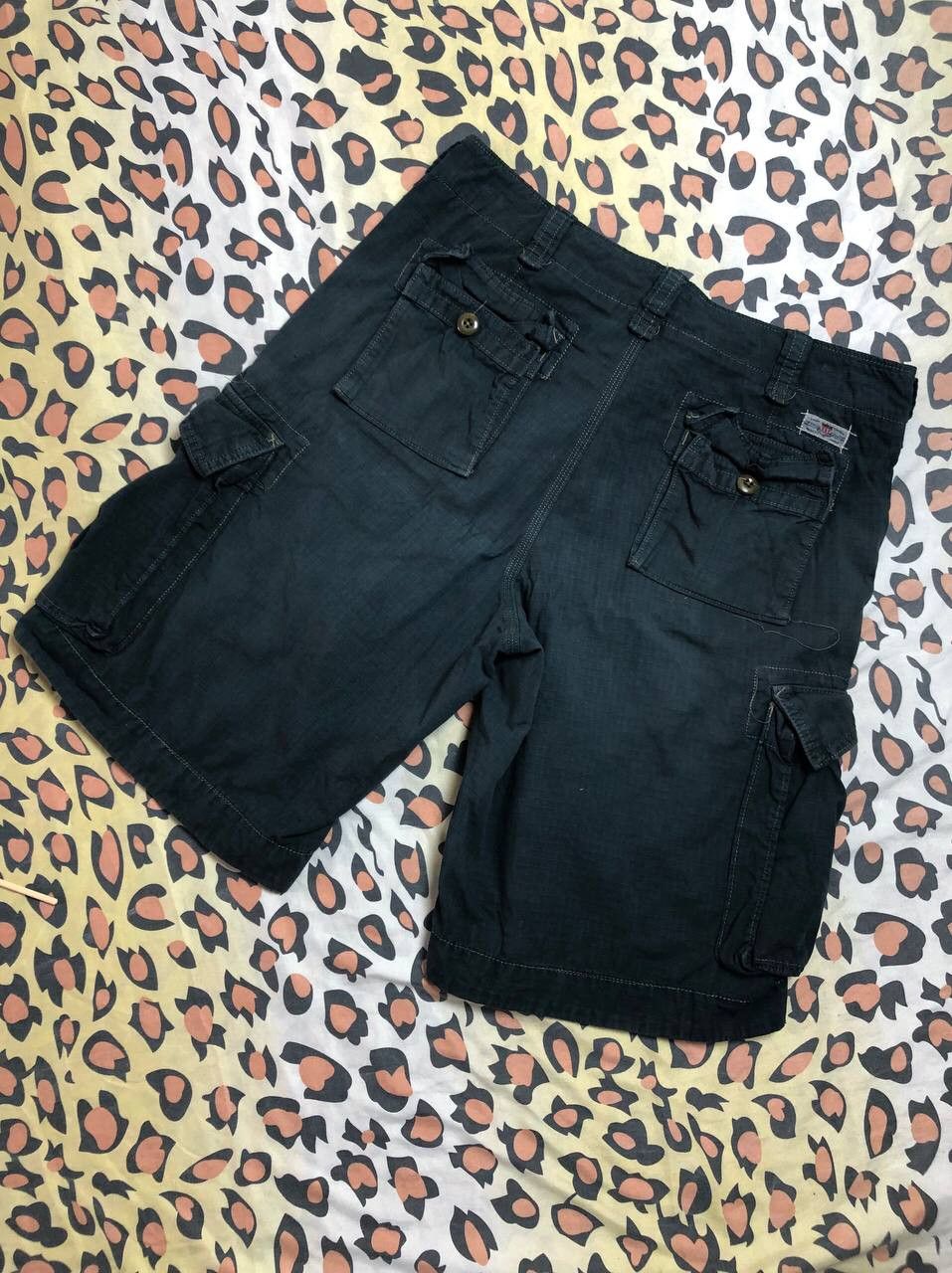 Polo Ralph Lauren × Vintage Vintage Polo Ralph Lauren Y2K Military Cargo Shorts Size US 34 / EU 50 - 6 Thumbnail