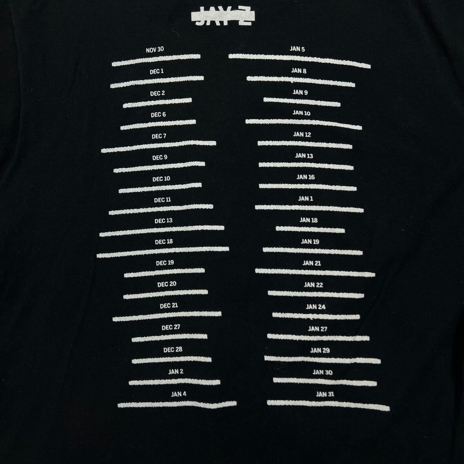 Jay-Z 2013 Jay Z T Shirt Magna Carter World Tour Graphic Rap Tee Size US L / EU 52-54 / 3 - 8 Thumbnail