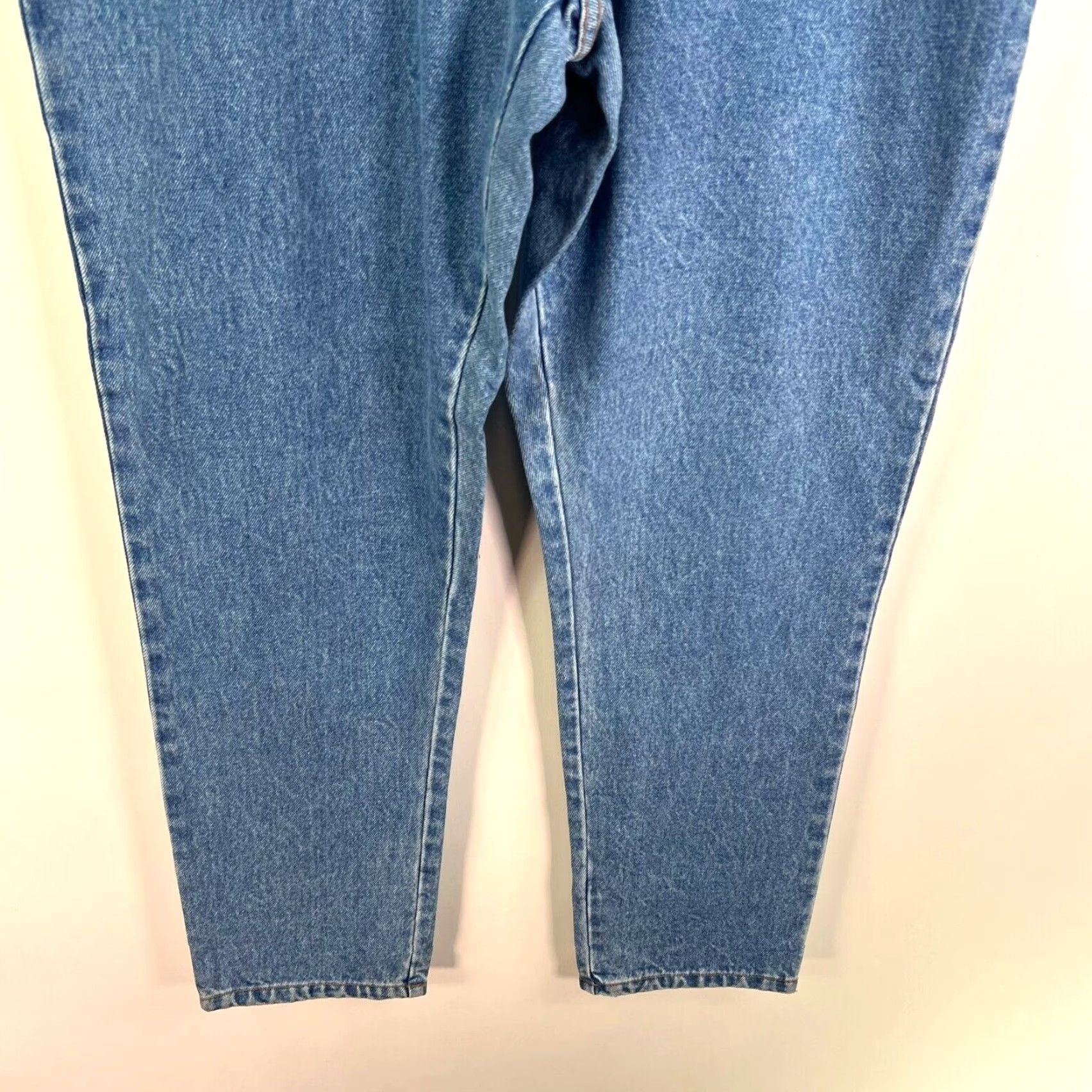 Jordache VINTAGE Jordache Classic Fit Denim Jeans Womens Size 16 32x30 Blue High Rise Straight Cotton 80s 90s USA Size 38" / US 16 / IT 52 - 4 Thumbnail