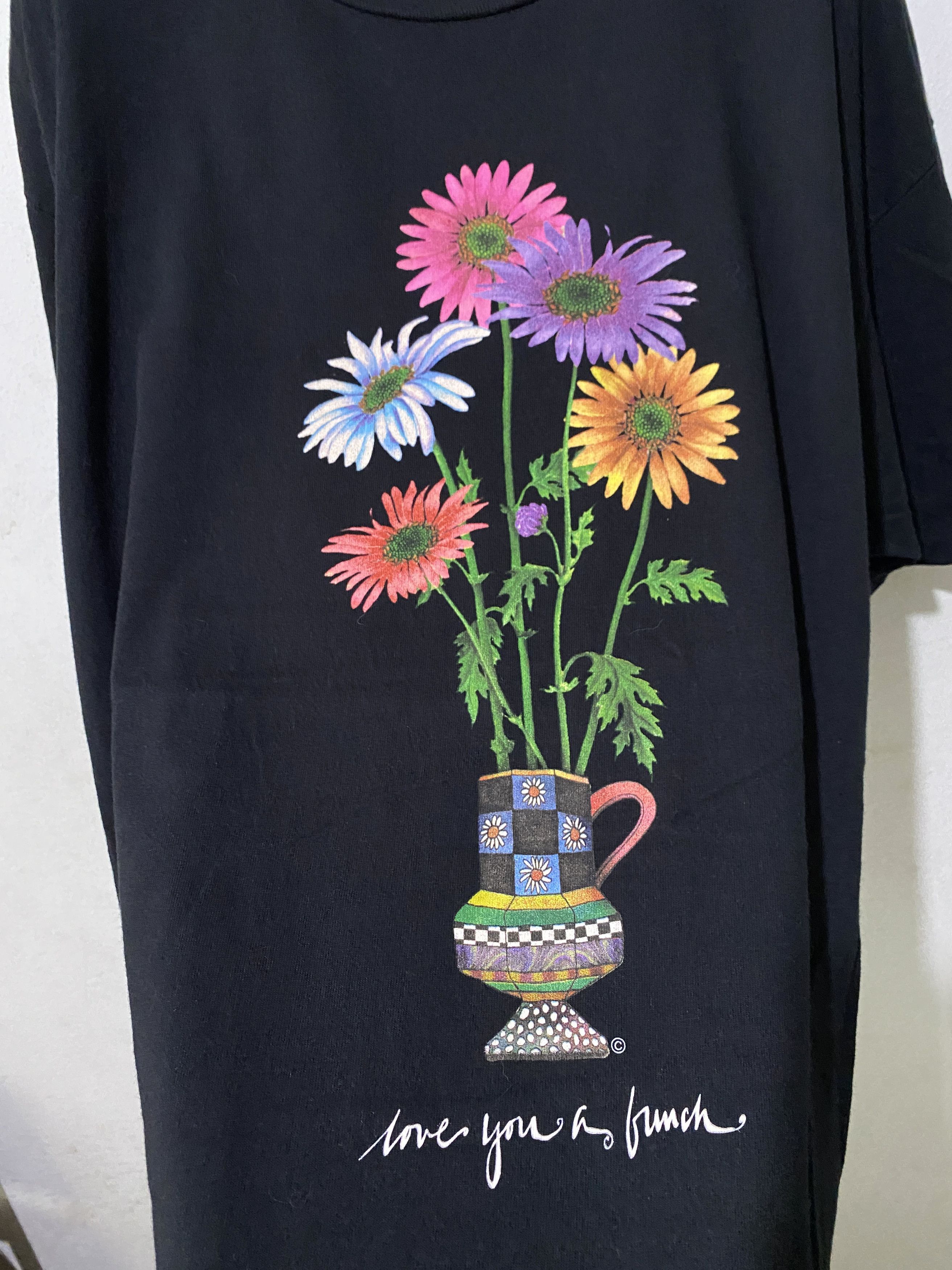 Vintage Vintage 90s Flower Shir Size US L / EU 52-54 / 3 - 2 Thumbnail