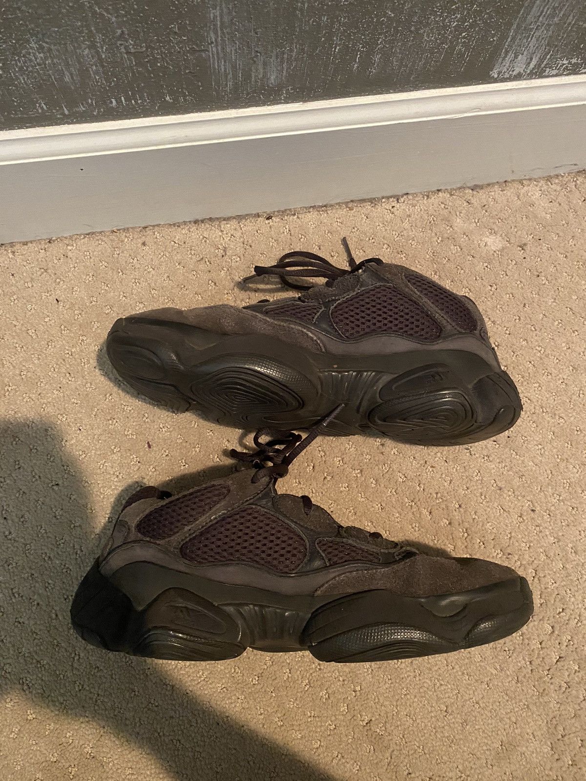 Adidas Yeezy 500 Utility Black 2018 Size US 9 / EU 42 - 2 Thumbnail