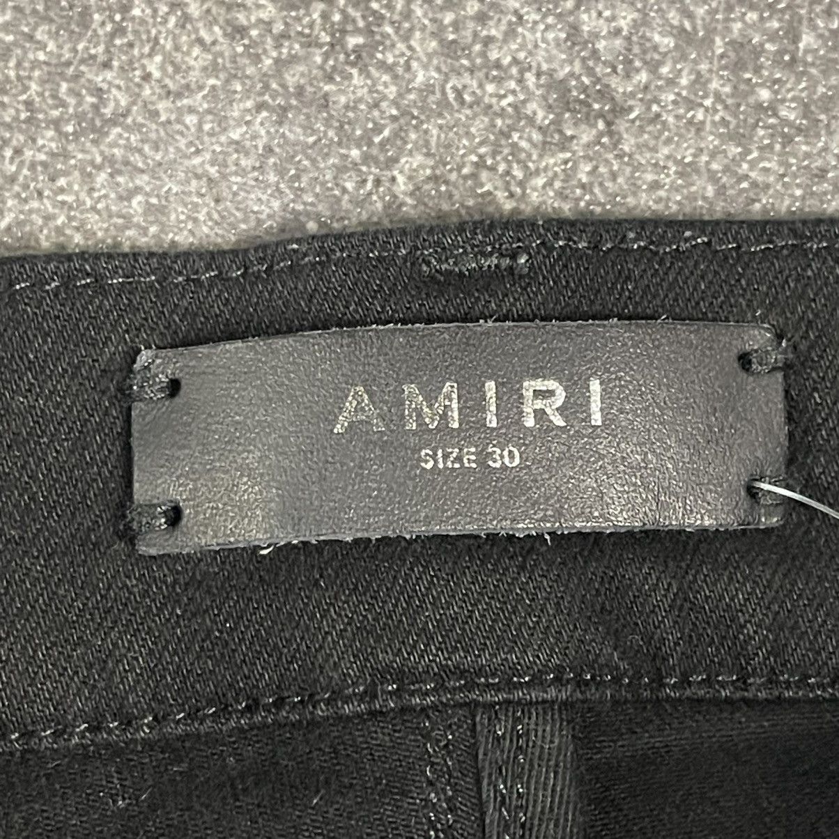 Amiri Amiri Destroyed Thrasher Denim Jeans Aged Black Size US 30 / EU 46 - 7 Thumbnail