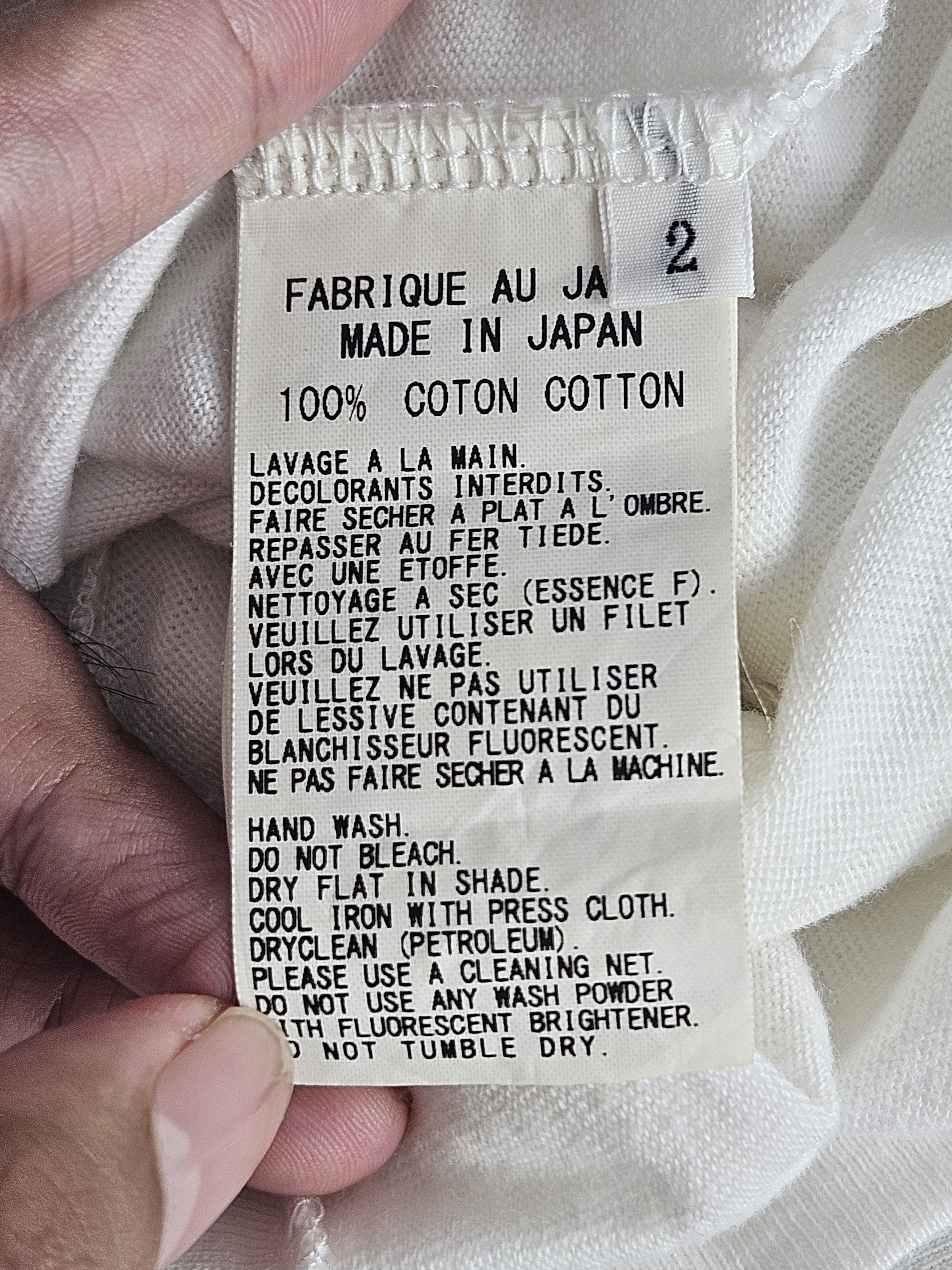 Y's × Yohji Yamamoto Yohji Yamamoto Y's Tank Top shirt Size S / US 4 / IT 40 - 5 Thumbnail