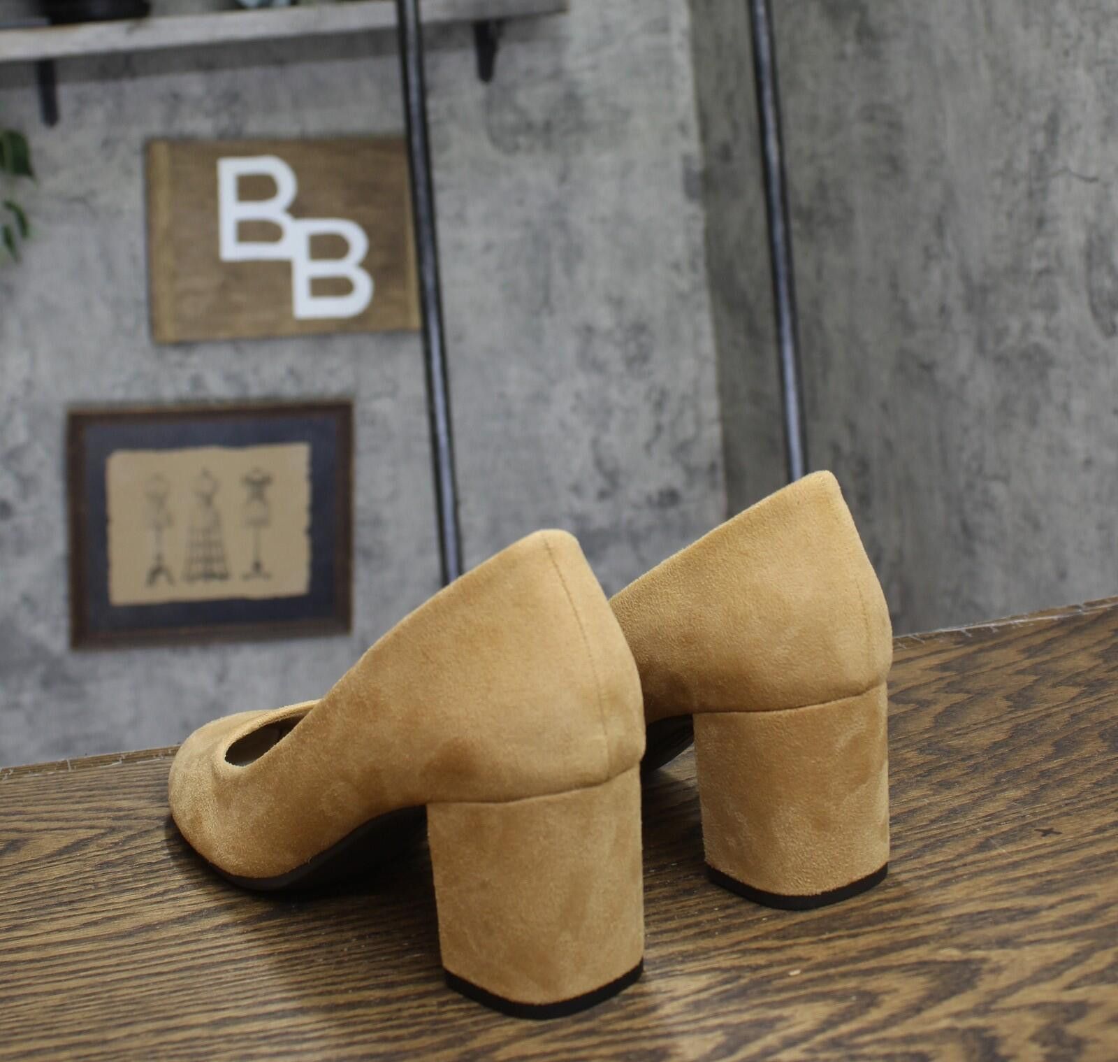 Other Nwt Easy Street Heel Pumps Proper Sand Suede Brown 9.5m Size US 9.5 / IT 39.5 - 2 Thumbnail