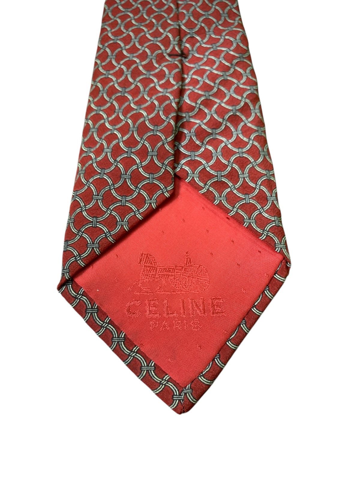 Celine × Designer Rare Design Vintage Celine Paris Ties Size ONE SIZE - 5 Thumbnail