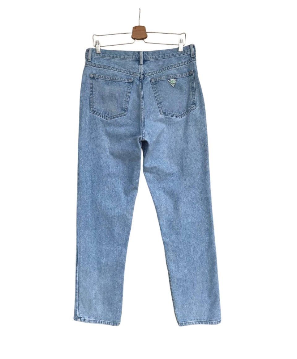 Georges Marciano VINTAGE 90s GUESS Georges Marciano FADED LIGHTWASH DENIM Size US 33 - 8 Thumbnail
