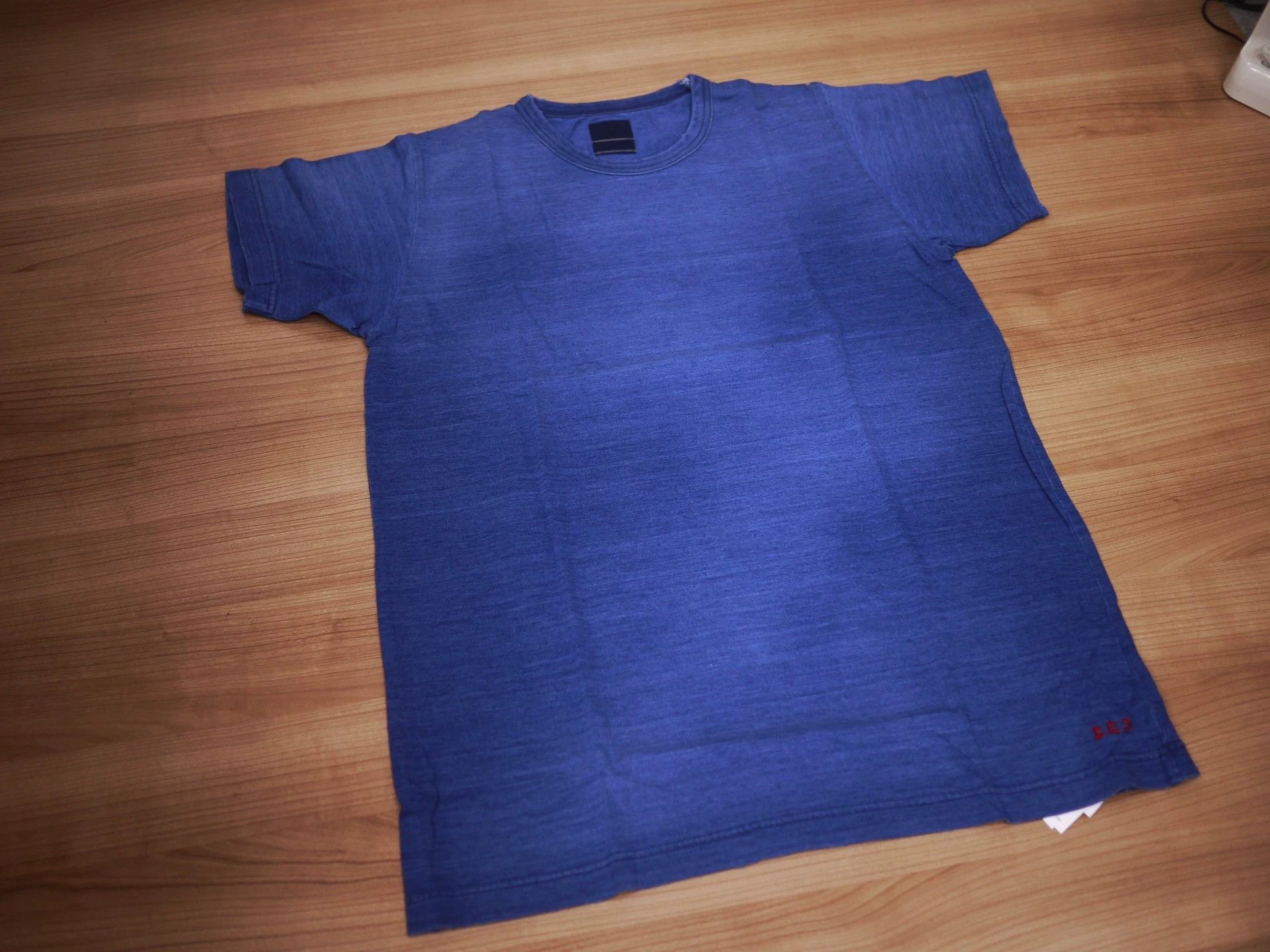 Visvim VISVIM ICT NARROW CREW TEE INDIGO SIZE 5 SLIM FIT Size US XXL / EU 58 / 5 - 2 Thumbnail