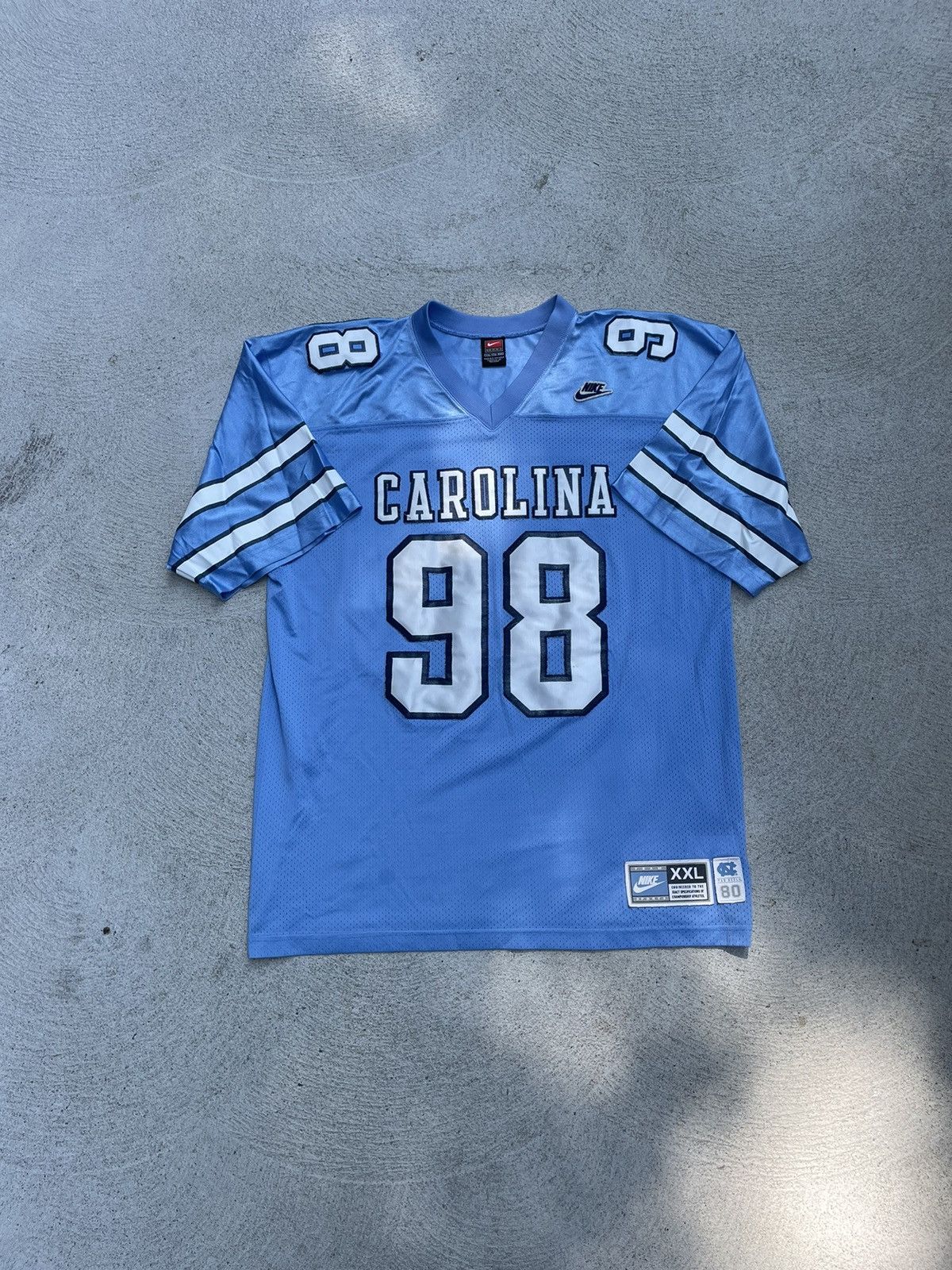 Nike, Shirts, Vintage Nike Unc North Carolina Lawrence Taylor 98 Football  Jersey Mens Xl