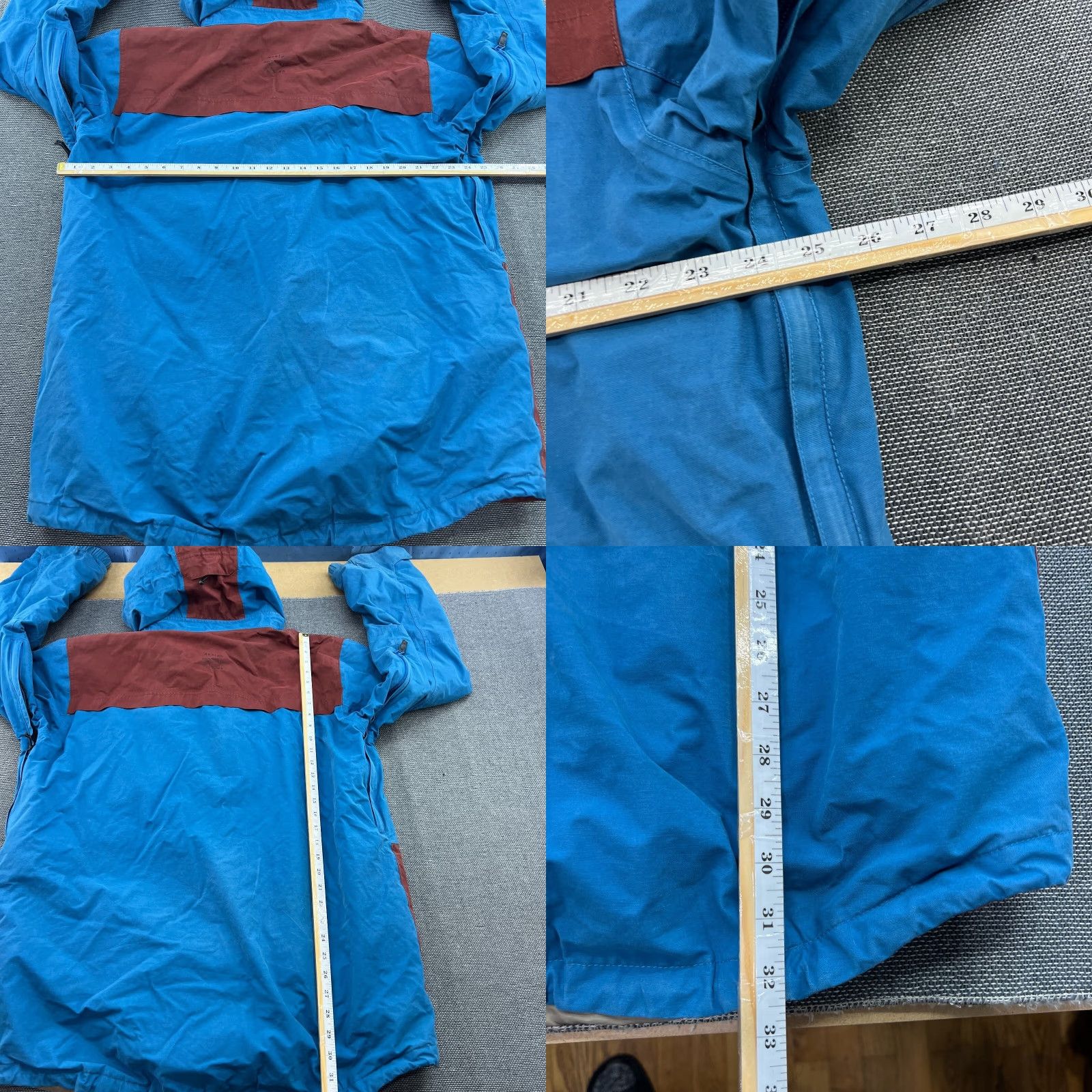 Burton Analog Burton Buck Knife Jacket Mens XL Hooded Windbreaker Multicolor Blue Red Jacket Size US XL / EU 56 / 4 - 9 Thumbnail