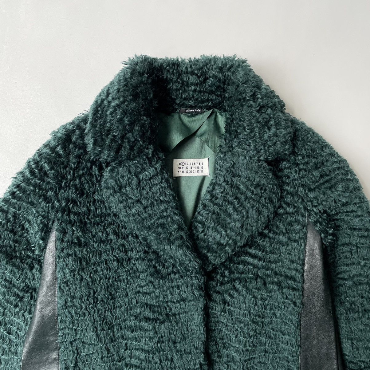 Maison Margiela A/W 13 Emerald Green Mohair Jacket Size S / US 4 / IT 40 - 3 Thumbnail