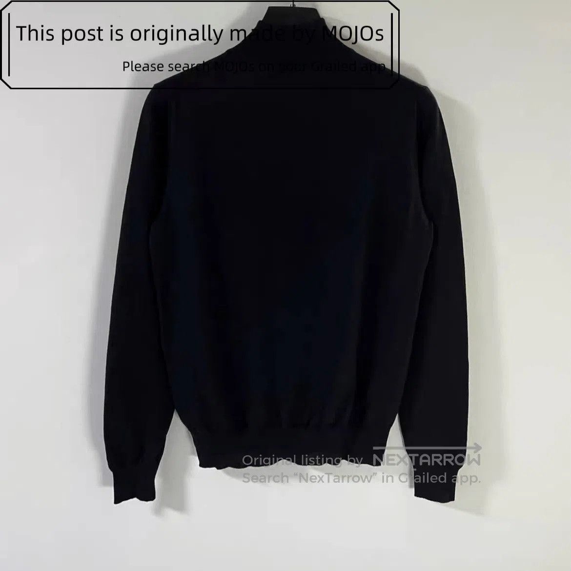 Prada Sz 48 Prada Hi-neck Black Knitwear Sweater mojos1828101525. Size US M / EU 48-50 / 2 - 2 Thumbnail