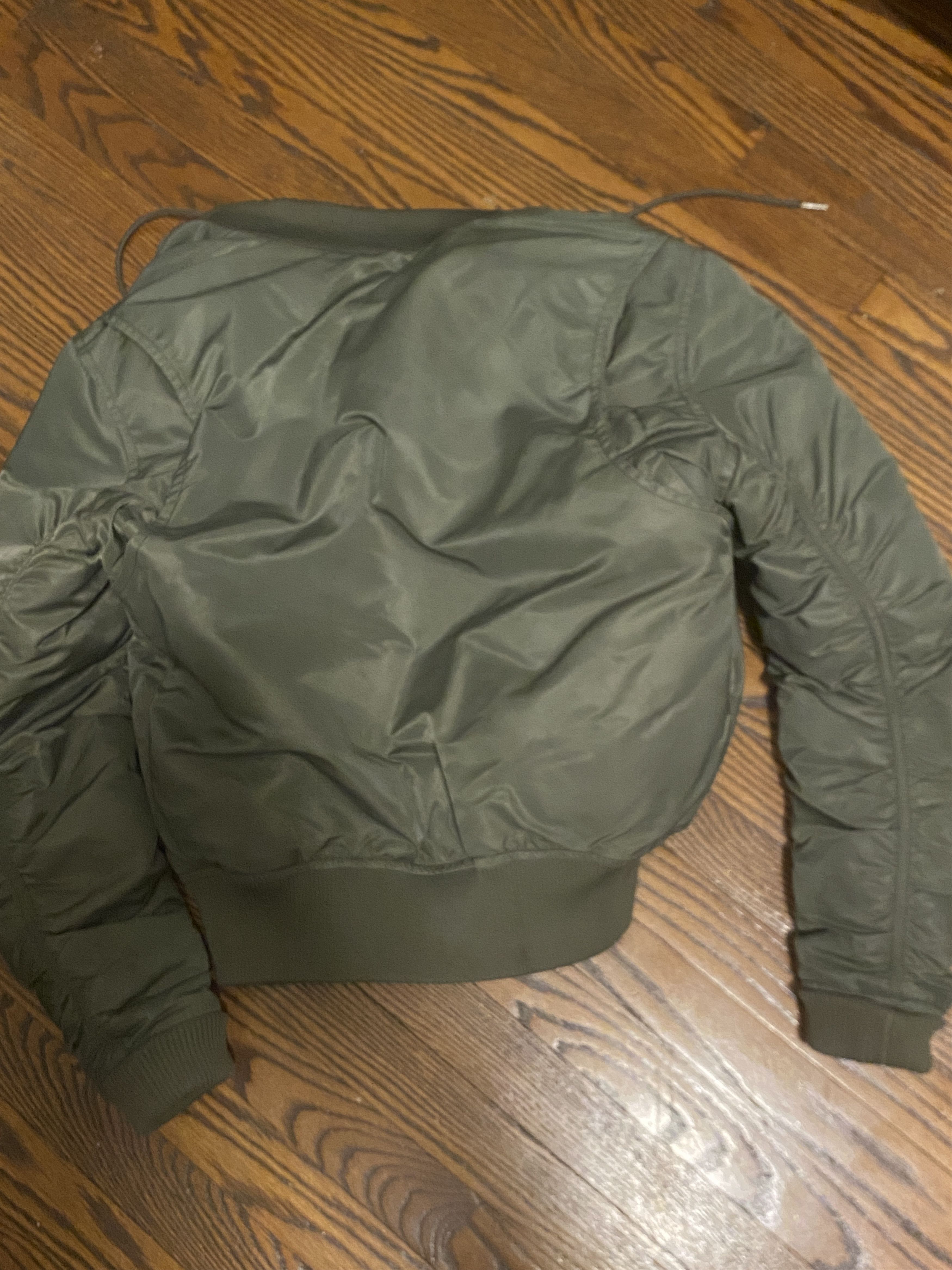 Other green bomber jacket with gray hood Size US S / EU 44-46 / 1 - 4 Thumbnail