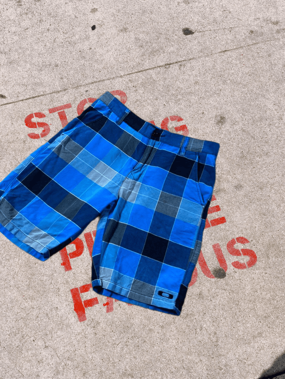 90's Oakley software cargo shorts - 30