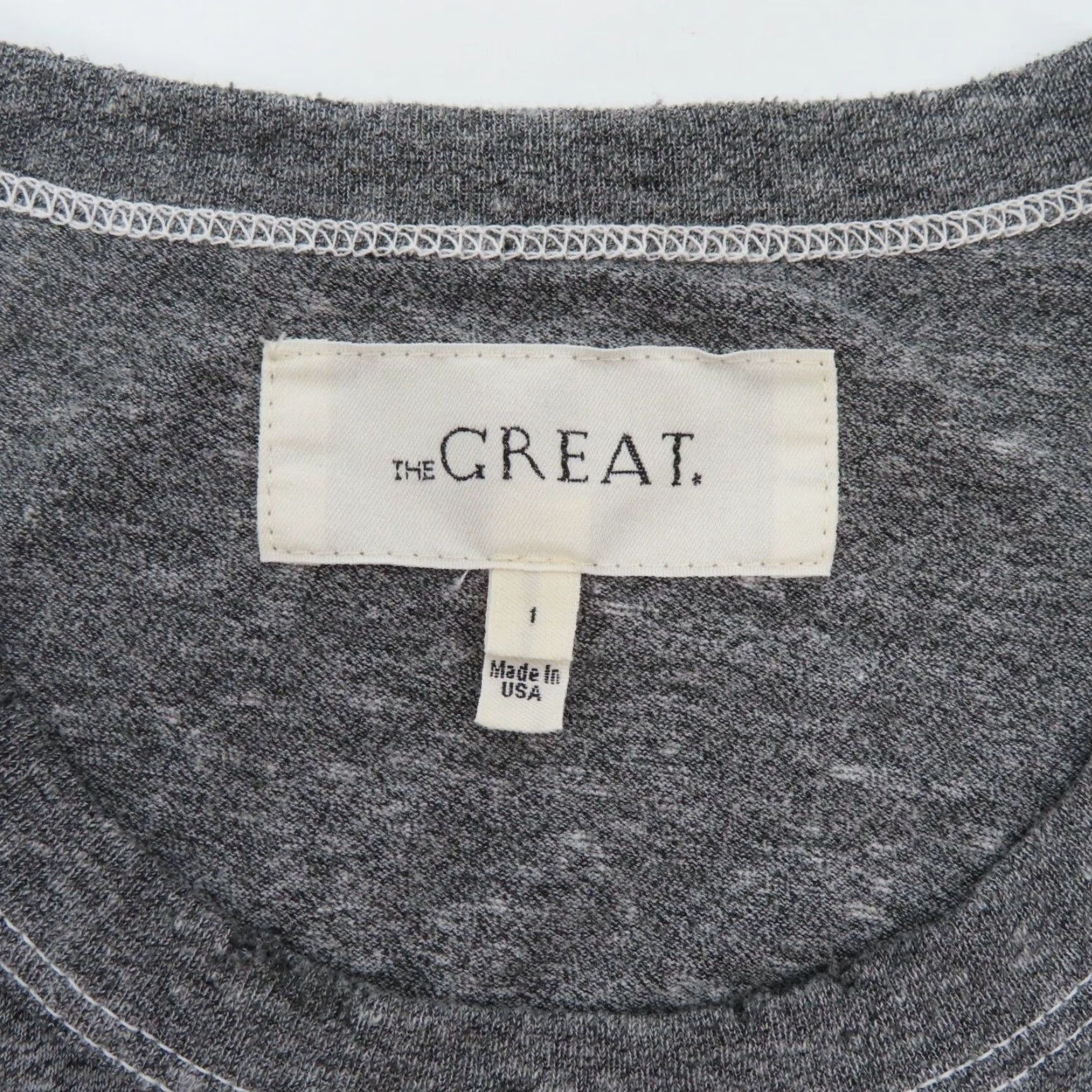 THE GREAT VINTAGE The Great Womens 1 Gray Peplum Sleeveless Distressed Hem Tank Top Blouse Shirt Size XS / US 0-2 / IT 36-38 - 7 Thumbnail