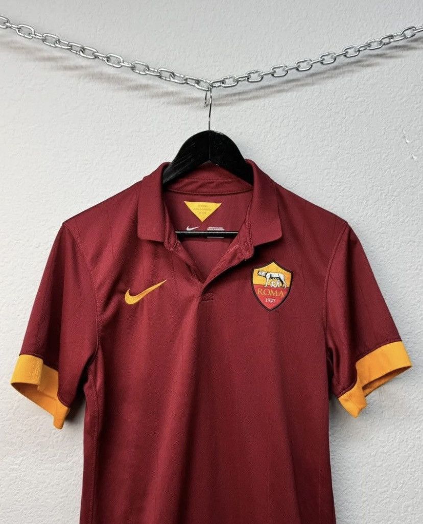 Nike Nike AS ROMA 2014-15 Home Football Jersey Size US S / EU 44-46 / 1 - 3 Thumbnail