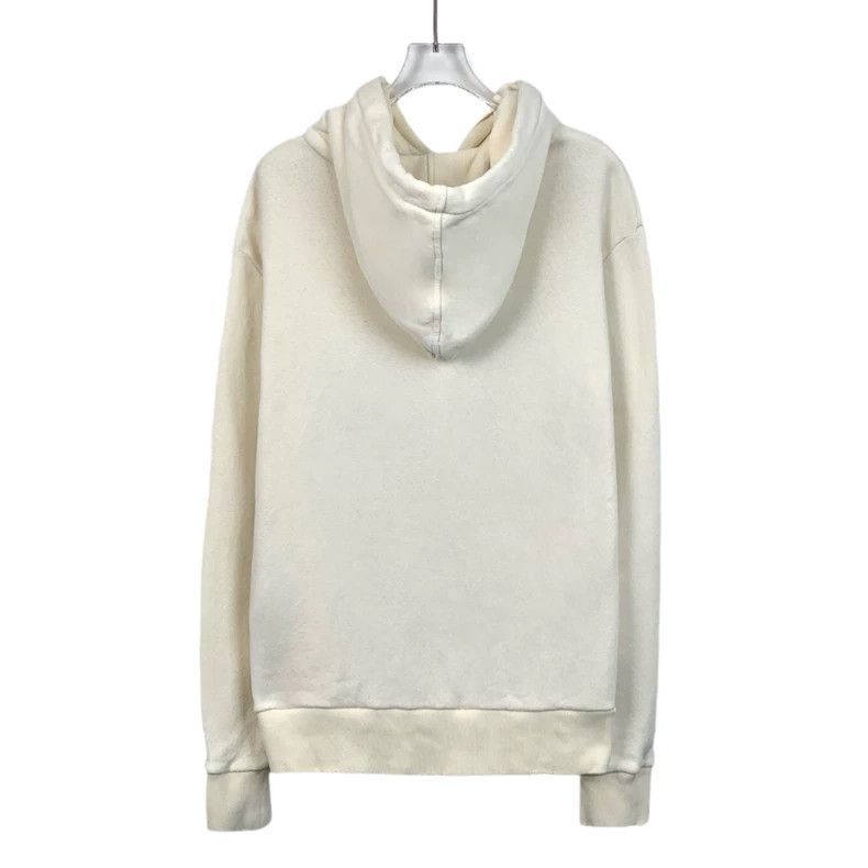 Gucci Gucci Beige logo printed hooded drawstring cotton sweatshir Size US S / EU 44-46 / 1 - 2 Thumbnail