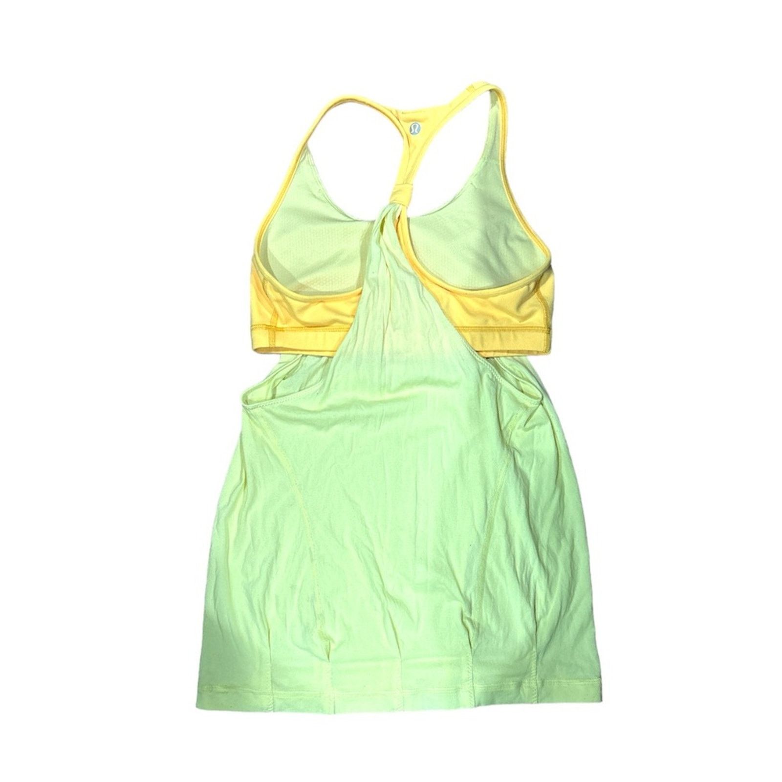 Lululemon LULULEMON Women's Practice Freely Tank Mellow Lemon Sz 8 Size M / US 6-8 / IT 42-44 - 2 Thumbnail