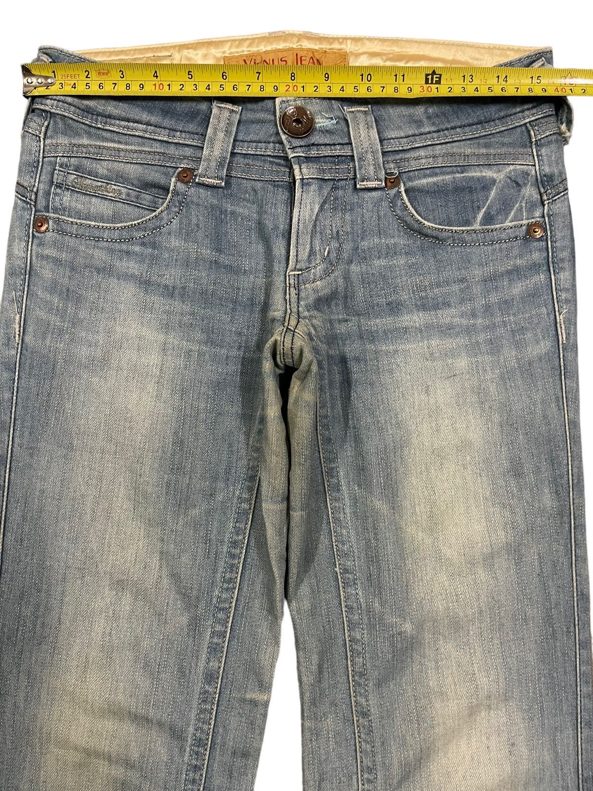 14th Addiction Vintage Japanese Brand Blue Wash Style Flare Jeans Size US 30 / EU 46 - 9 Thumbnail