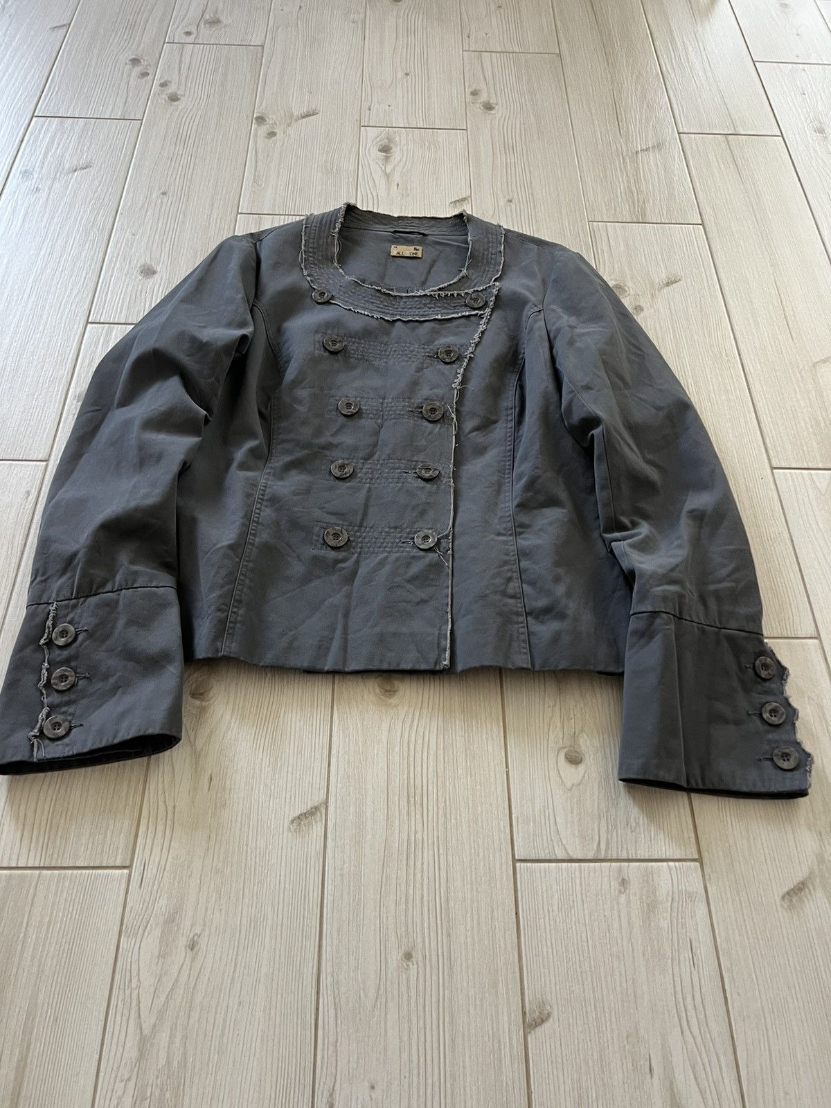 Hysteric Glamour 00s Military Napoleon Jacket Gothic Balmain Style Avant gard Size US S / EU 44-46 / 1 - 9 Thumbnail