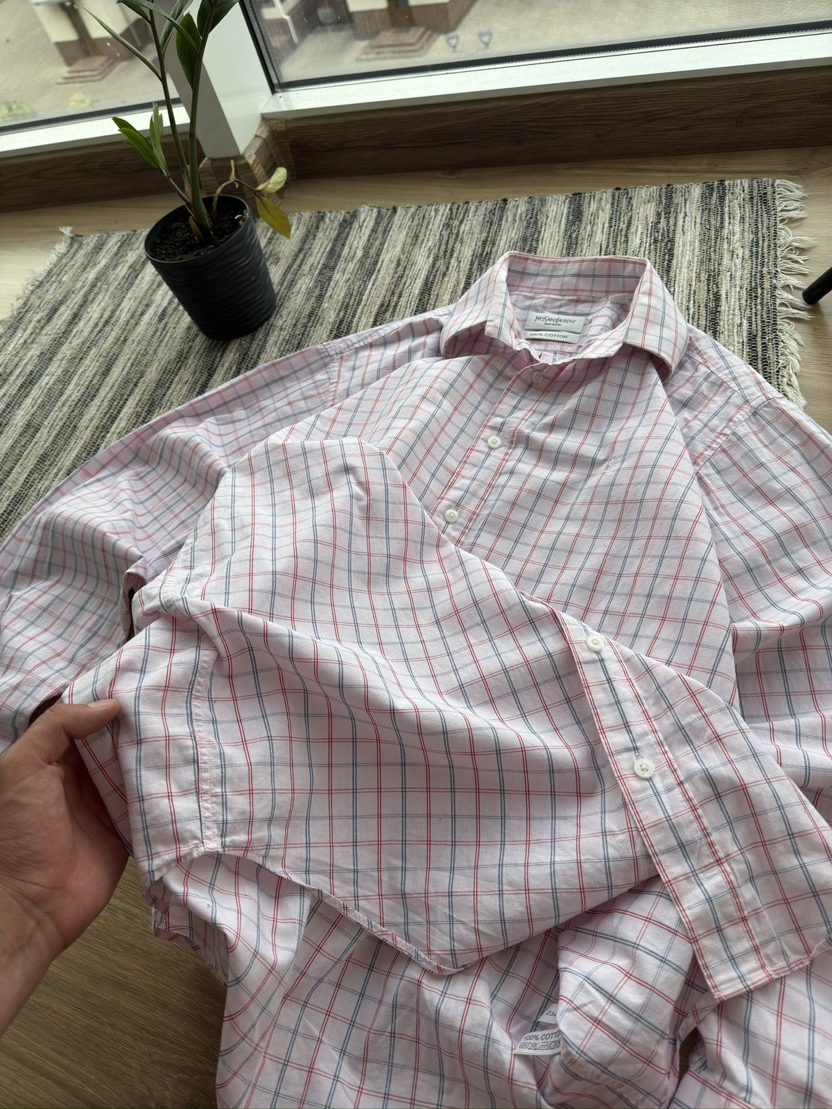 Other Yves Saint Laurent YSL vintage Pink rare button up shirt Size US M / EU 48-50 / 2 - 6 Thumbnail
