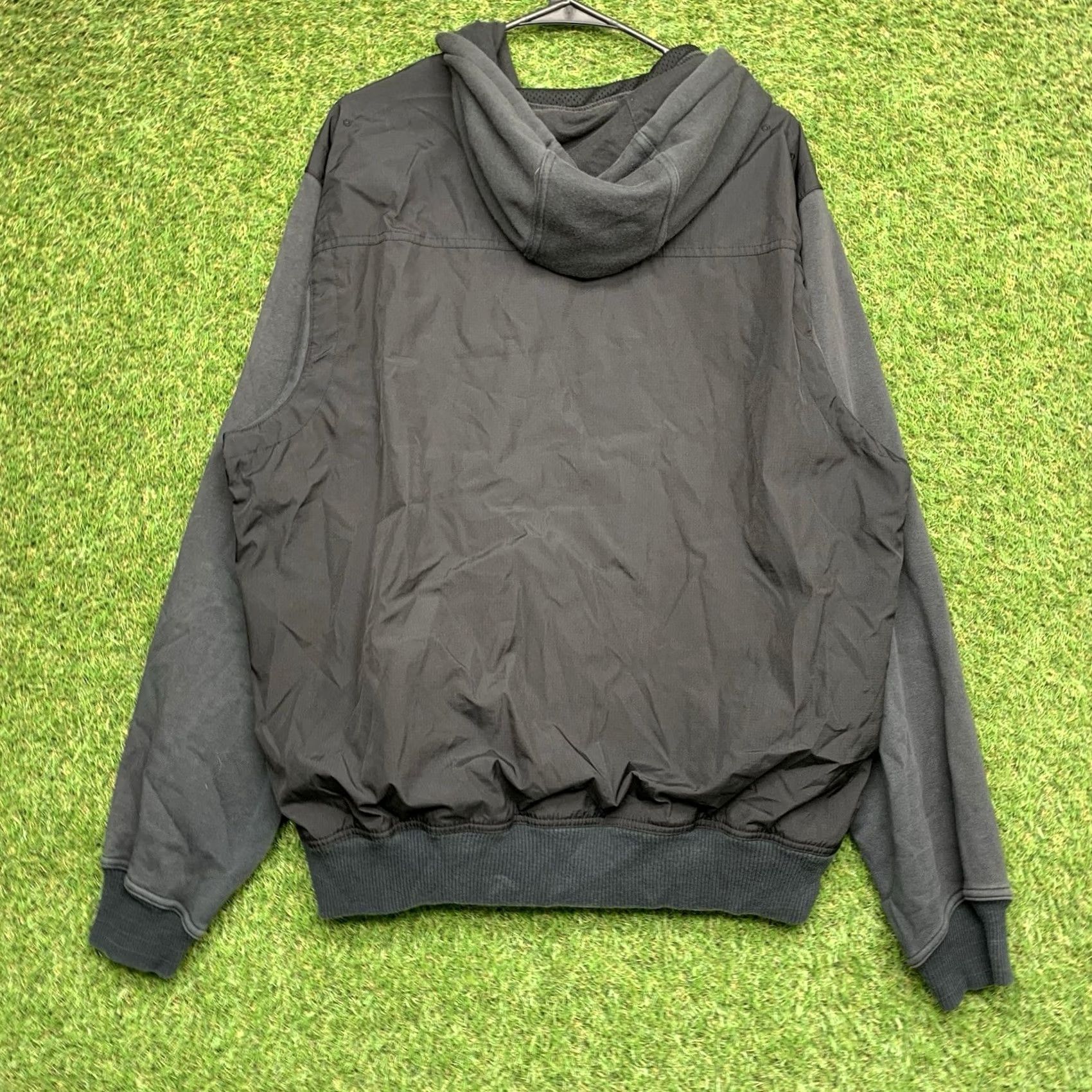 Nike Nike Jordan Jacket Mens XL Black Front Snaps Long Sleeve Michael Jumpman Sports Size US XL / EU 56 / 4 - 2 Thumbnail