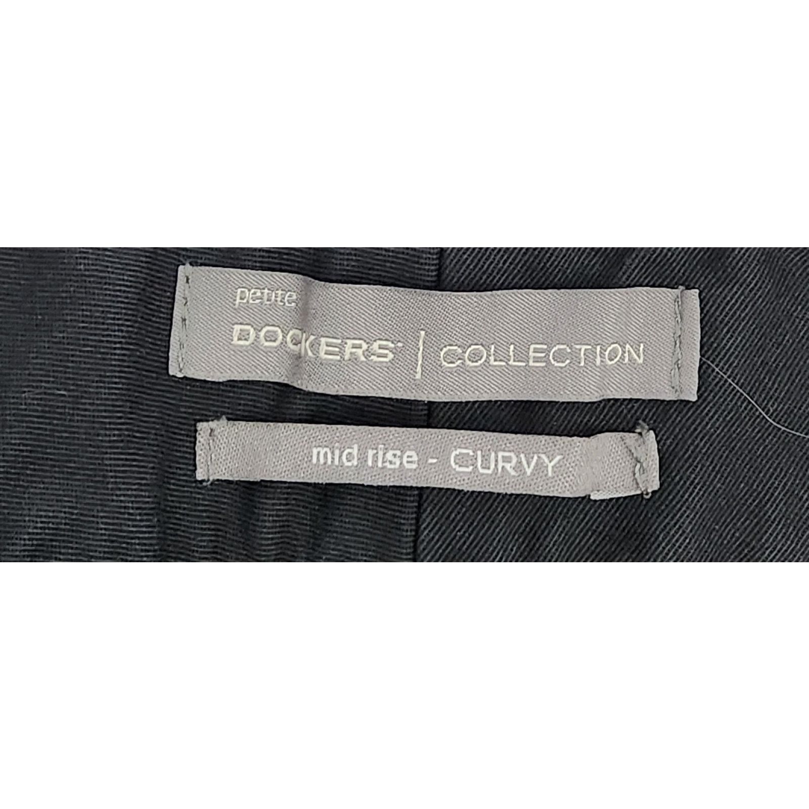 Dockers Dockers Black Mid Rise Curvy Shorts 6P Lightweight Size 30" / US 8 / IT 44 - 4 Thumbnail