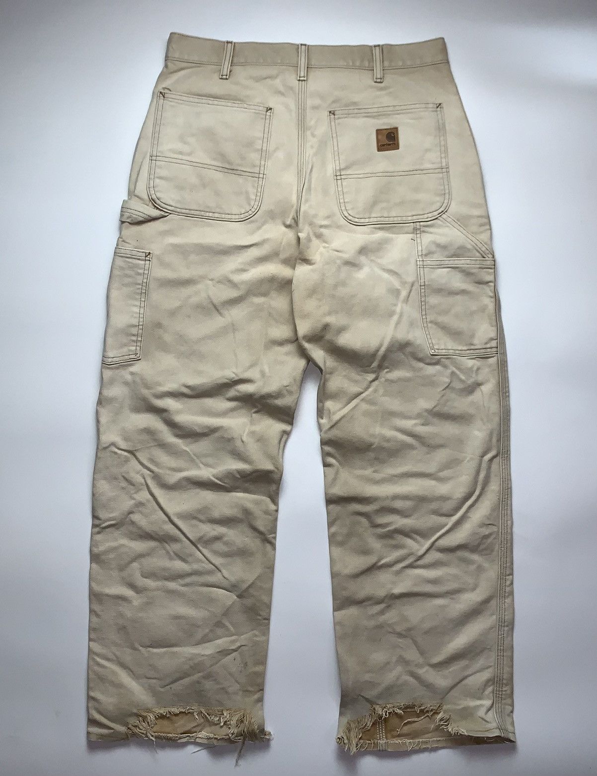 Other Crazy 90’s Carhartt thrashed distressed faded carpenter Size US 32 / EU 48 - 1 Thumbnail