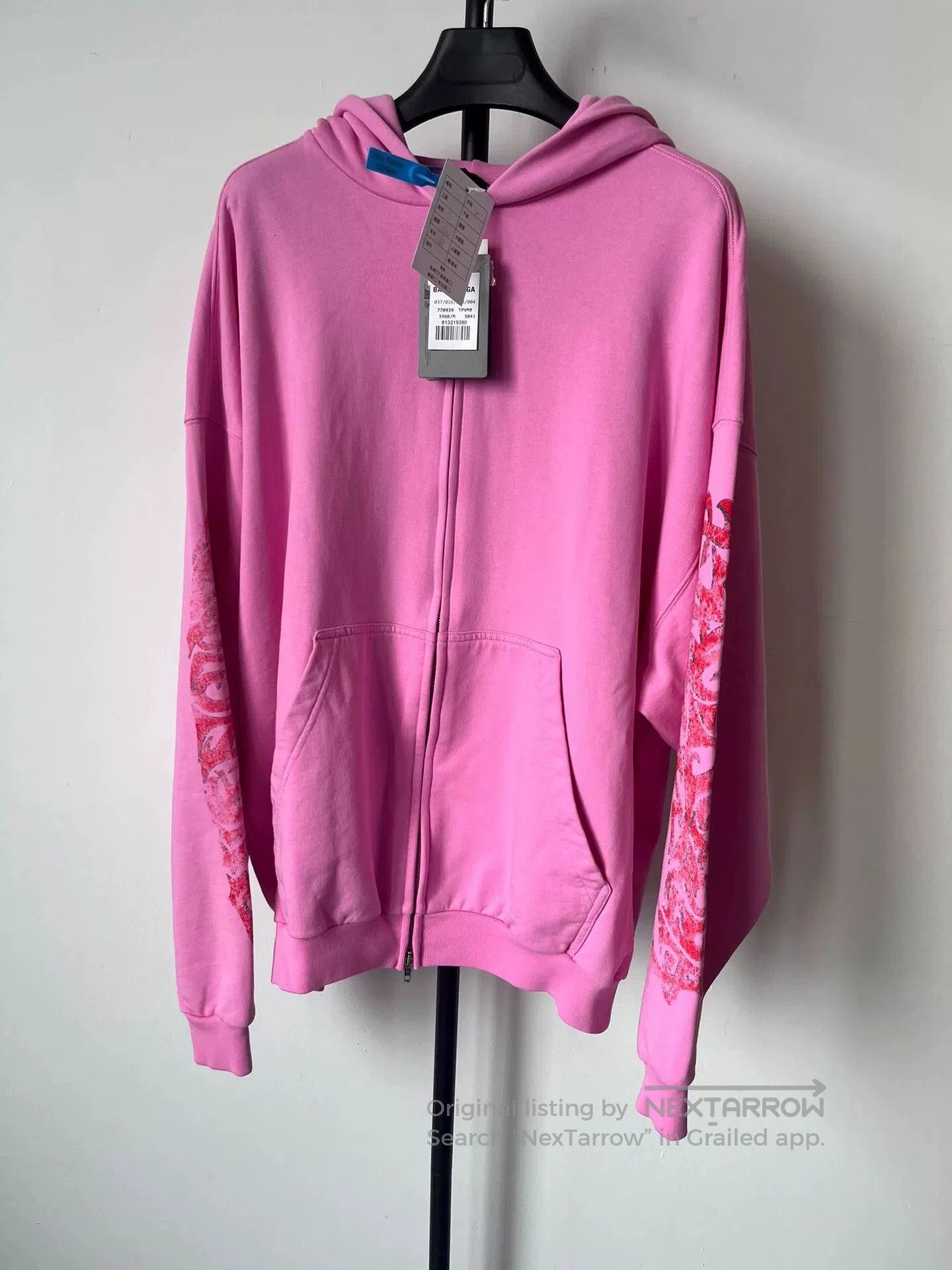 Balenciaga balenciaga color block pink hoodie. Size US S / EU 44-46 / 1 - 2 Thumbnail