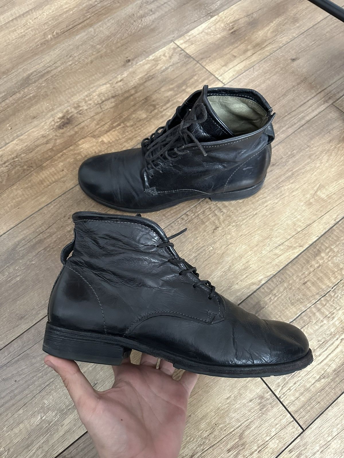 A.S.98 AS 98 Airstep Vintage Leather Boots Shoes Size US 10 / EU 43 - 5 Thumbnail
