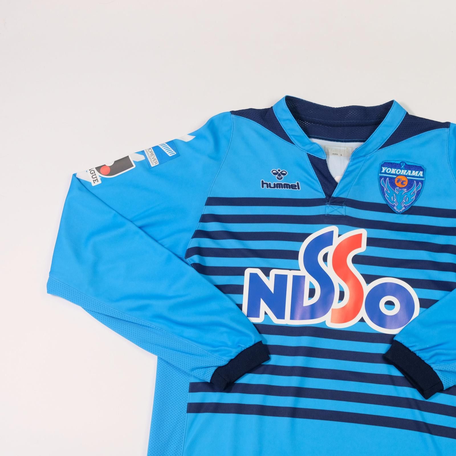 Hummel 2007/08 Yokohama FC Home Shirt Hummel J-League (M) Size US M / EU 48-50 / 2 - 3 Thumbnail