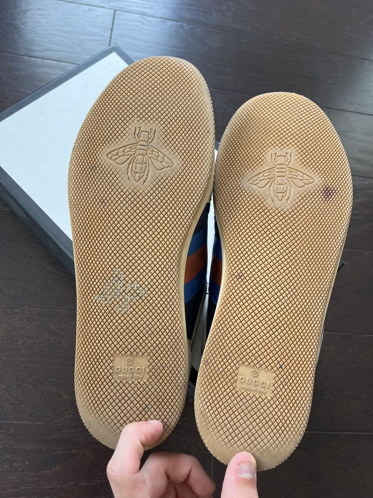 Gucci Gucci distressed sneaker gg Size US 10 / EU 43 - 6 Thumbnail