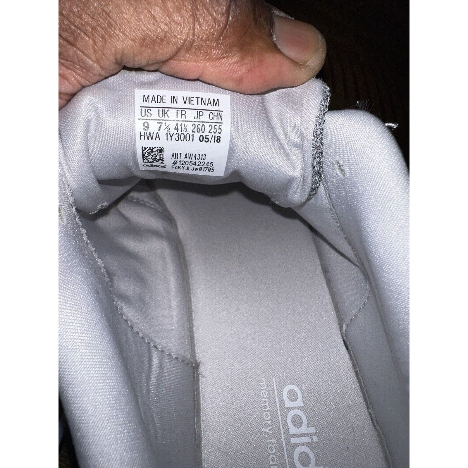 Adidas Women’s Adidas Cloudfoam Running Sneakers Shoes 9 Gray White Size US 7.5 / IT 37.5 - 10 Thumbnail
