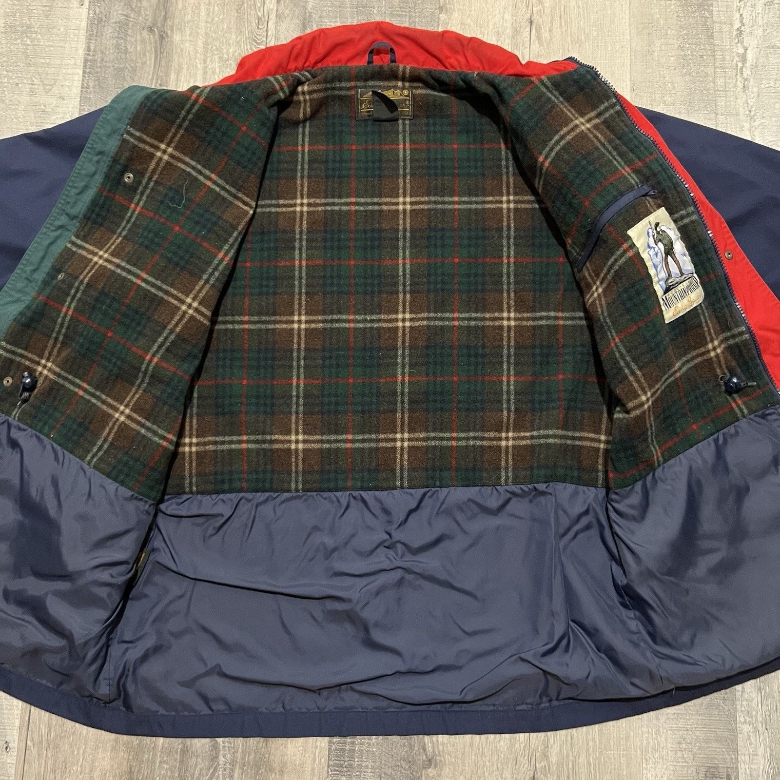 Eddie Bauer VTG Eddie Bauer Wool Lined Mountain Parka 4 Pocket Chore Size US L / EU 52-54 / 3 - 4 Thumbnail