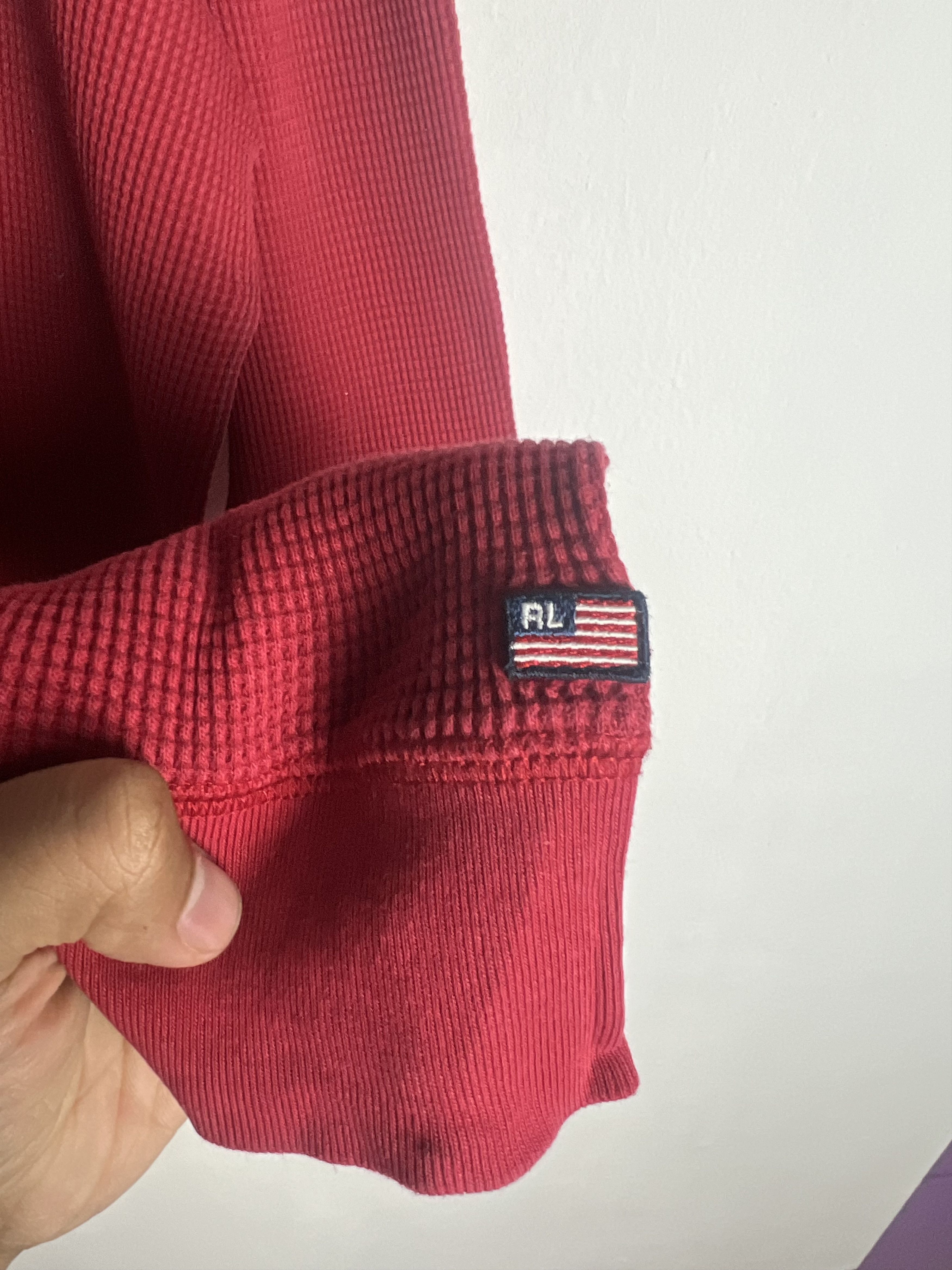Polo Ralph Lauren Vintage Polo Jeans CO. Ralph Lauren Thermal Long Sleeve Size US M / EU 48-50 / 2 - 12 Thumbnail