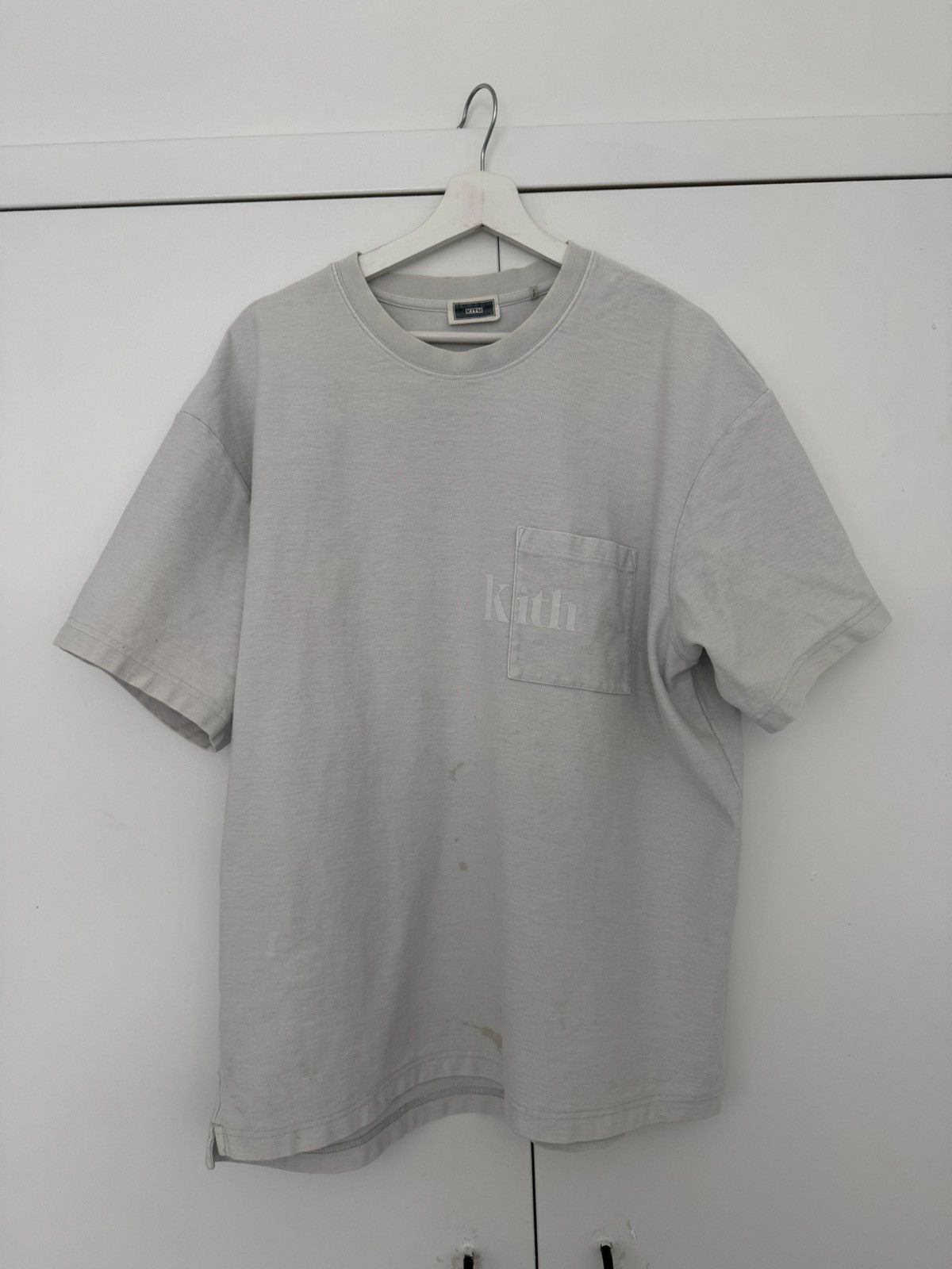 Kith Kith Quinn Light Indigo Tee Shirt Pocket MSRP $75 Size US L / EU 52-54 / 3 - 3 Thumbnail