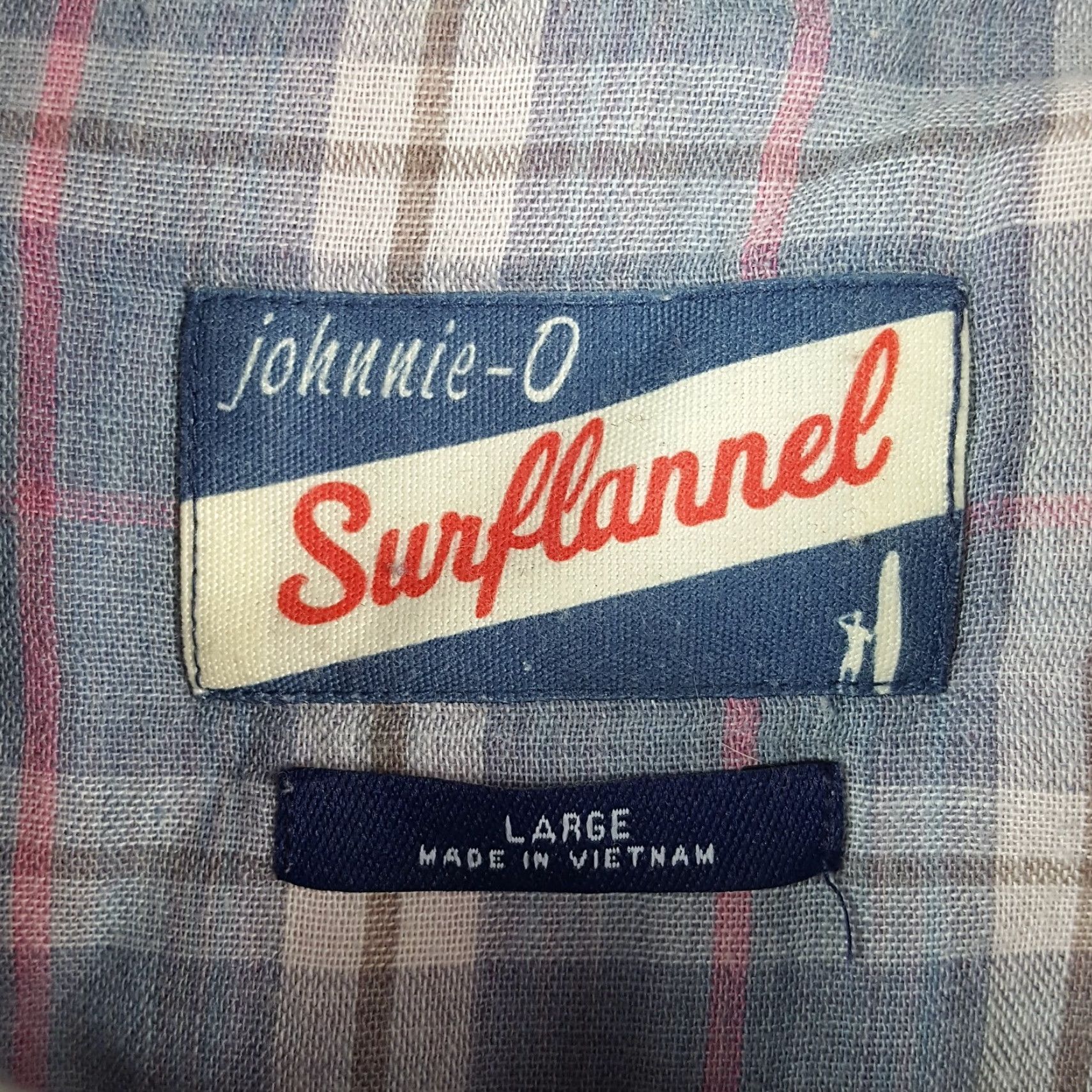 johnnie-O VINTAGE Johnnie-O Plaid Shirt Men Large Casual Flannel Cotton 90s Outdoor Workwear Size US L / EU 52-54 / 3 - 5 Thumbnail