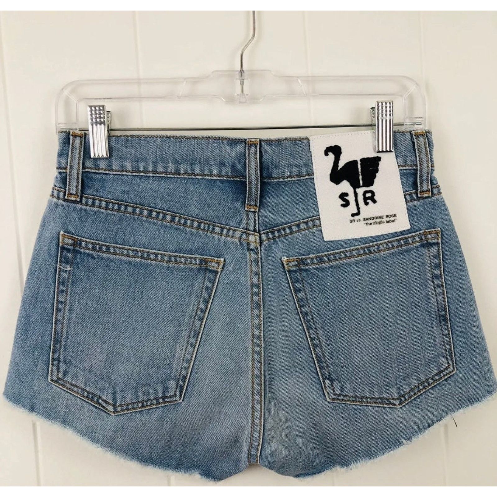 Sandrine Rose Sandrine Rose Womens Cut Off Shorts Side Zippers Size 28 Size 28" / US 6 / IT 42 - 5 Thumbnail